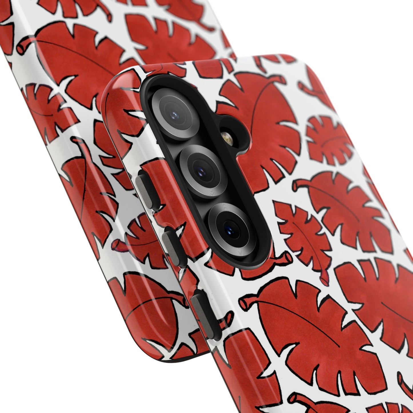 Red Bananas White Phone Case