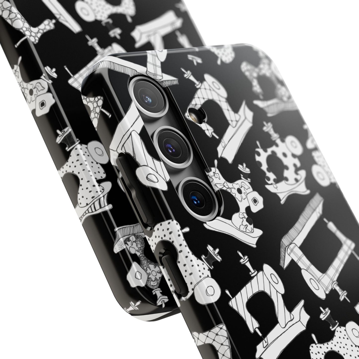 Sew Essential Black Phone Case