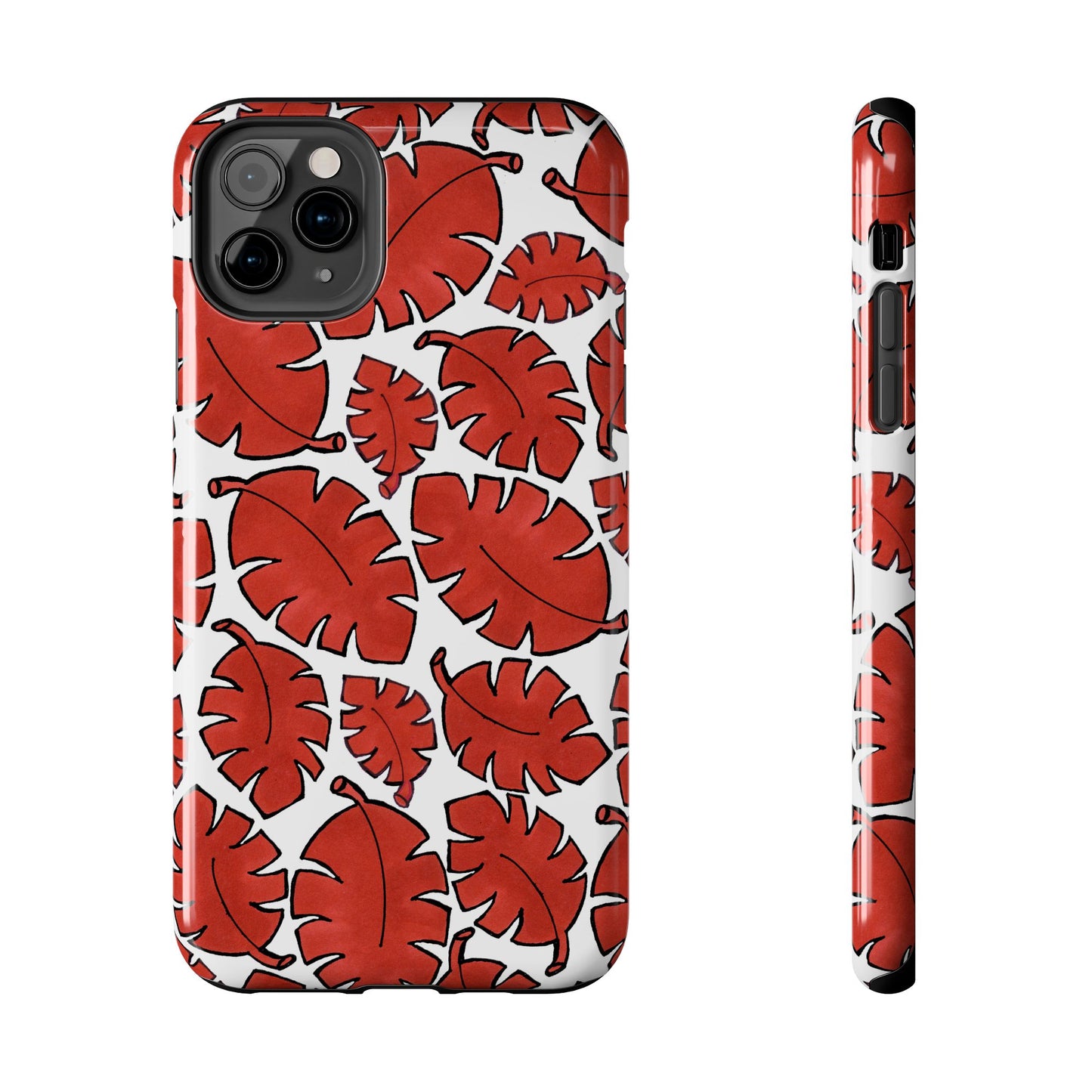 Red Bananas White Phone Case