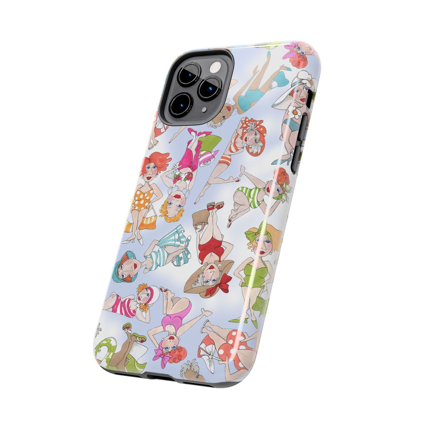Tossed Fashionistas Phone Case