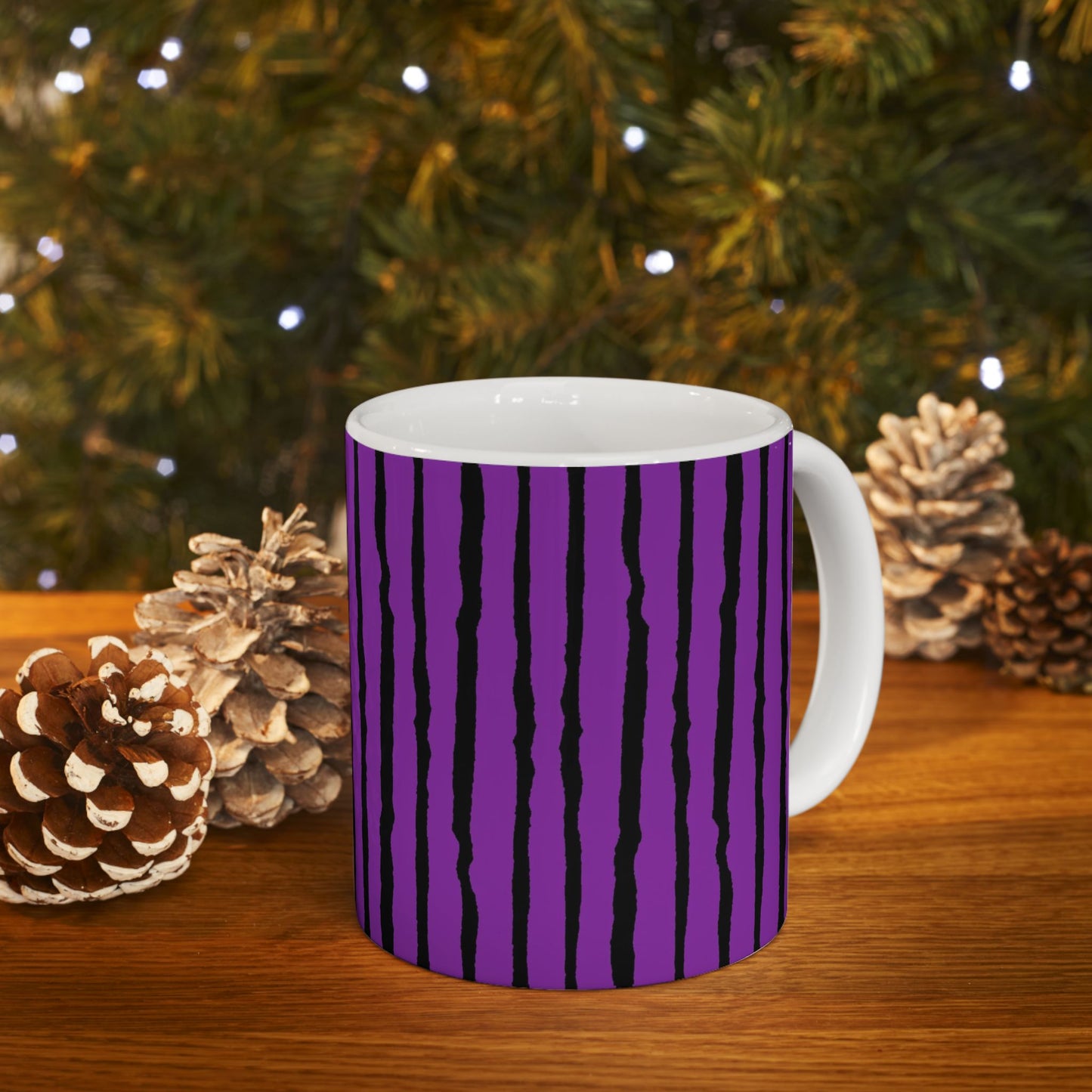 Sorta Stripe Purple / Black Cup