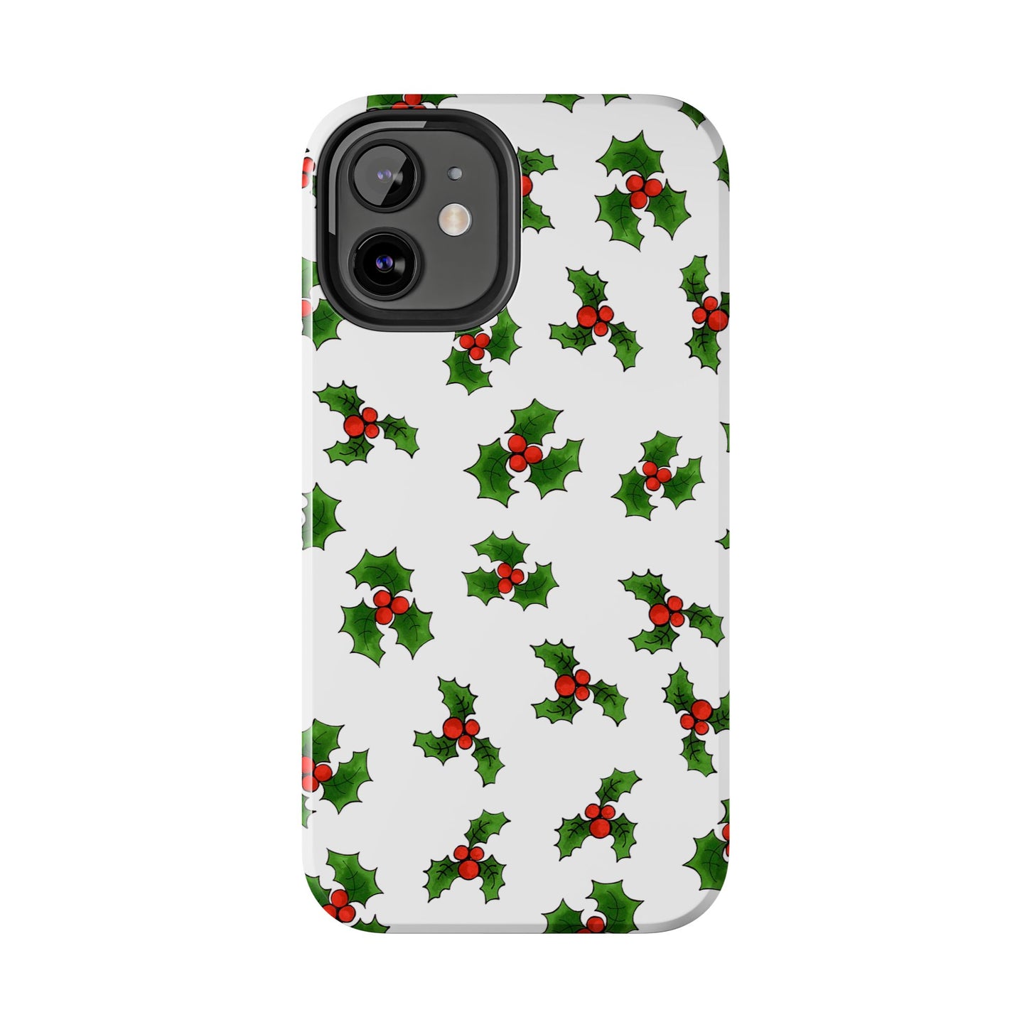 Lotsa Holly White Phone Case