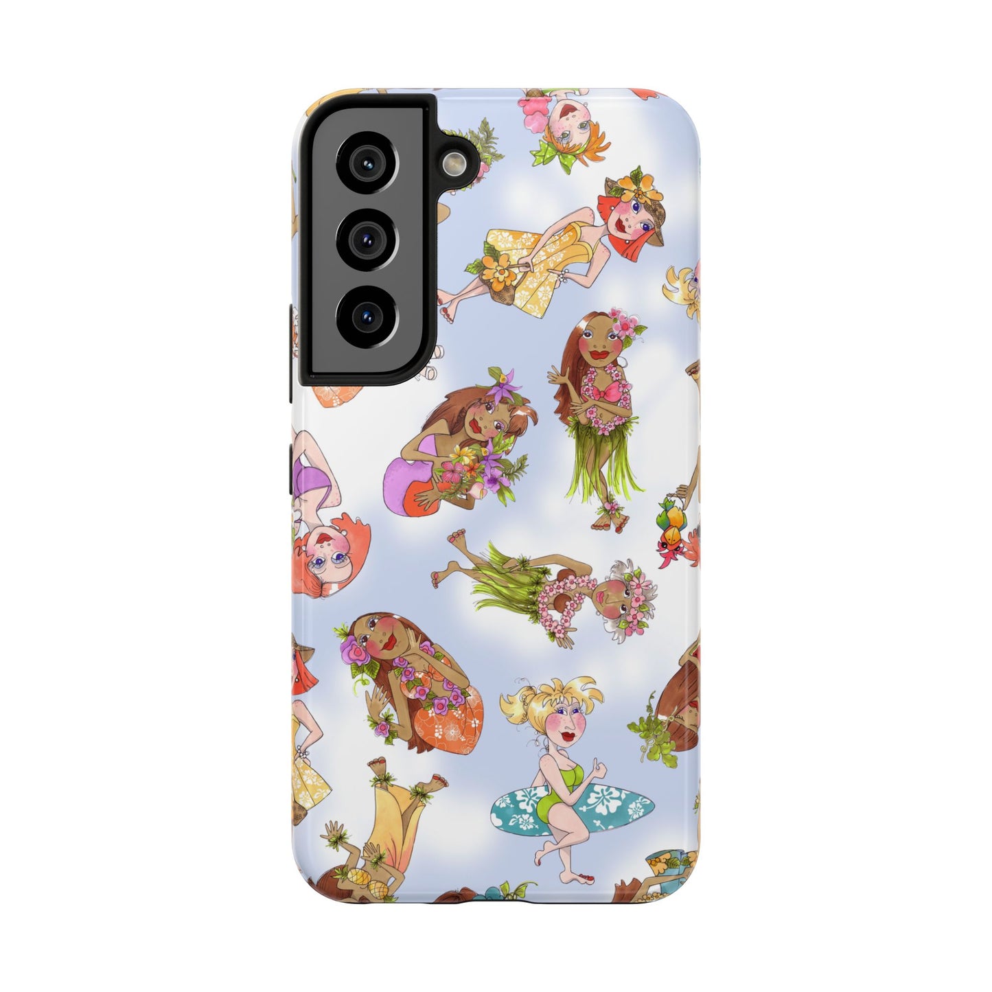 Island Toss Blue Sky Phone Case