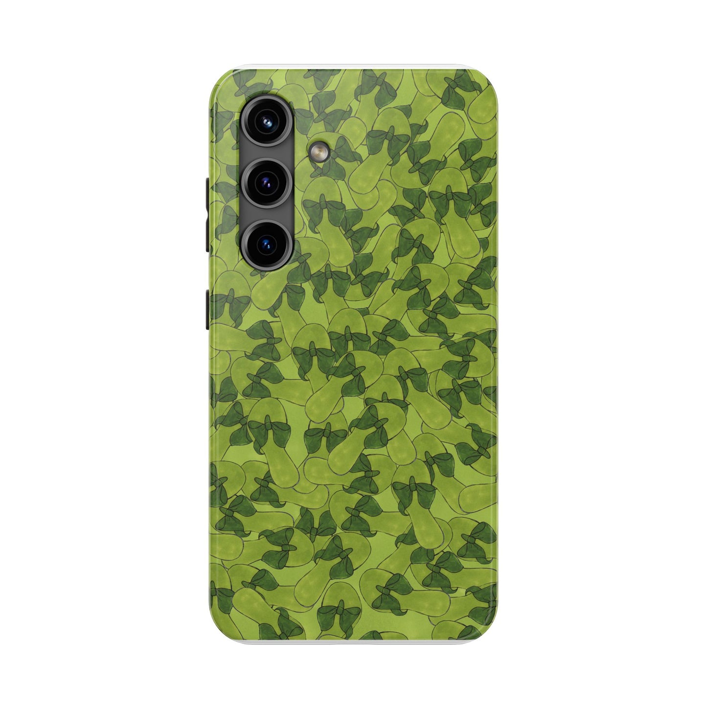 Green Flip Flops Phone Case