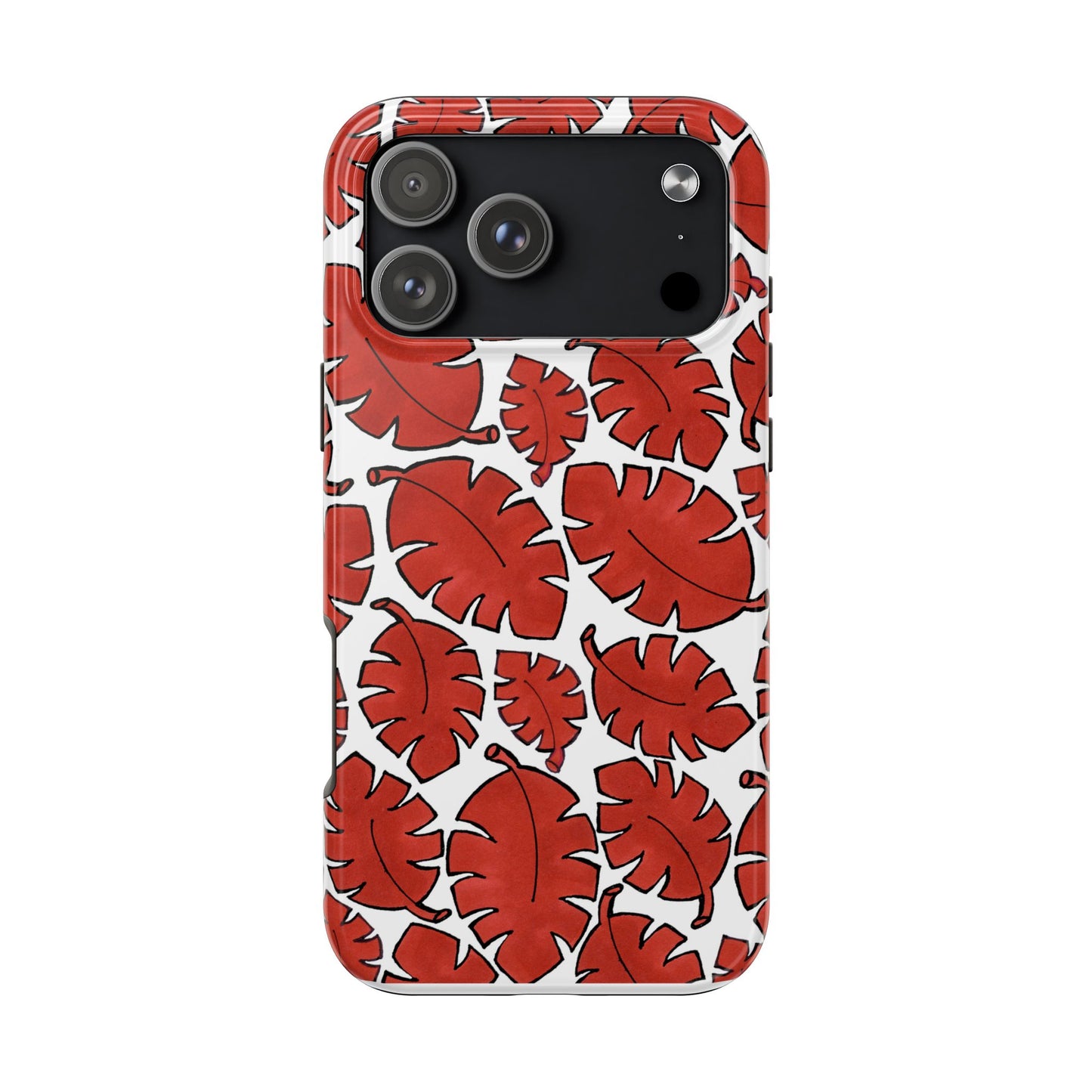 Red Bananas White Phone Case