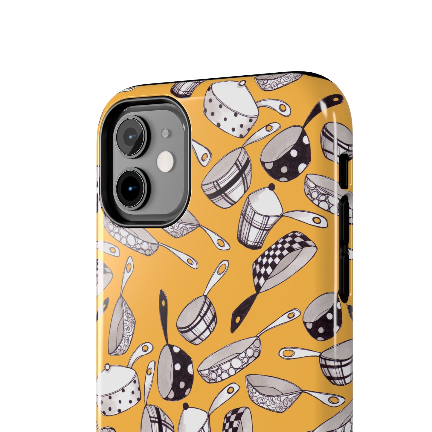 Pots & Pans Flyin' Yellow Phone Case