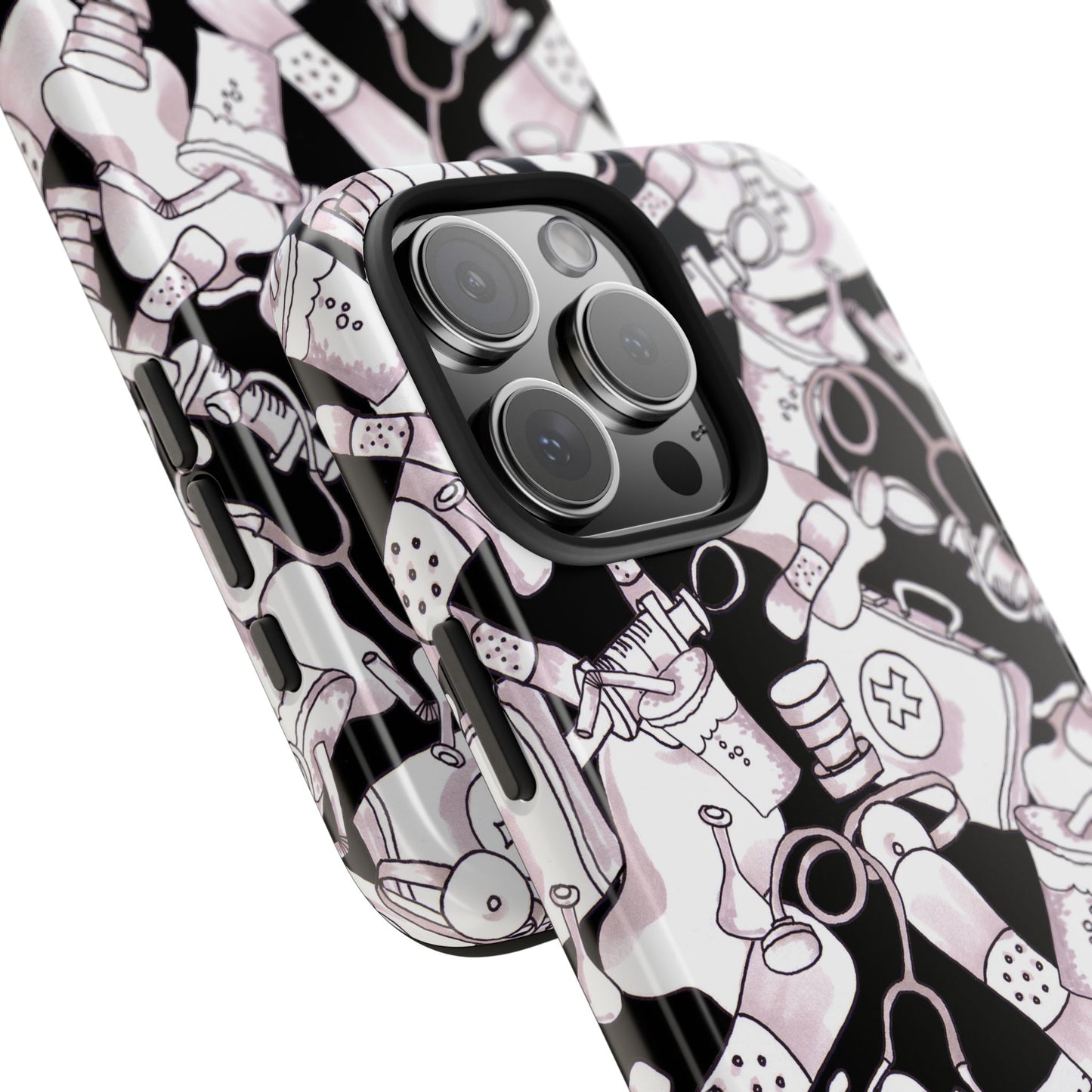 Med Stuff Black Phone Case