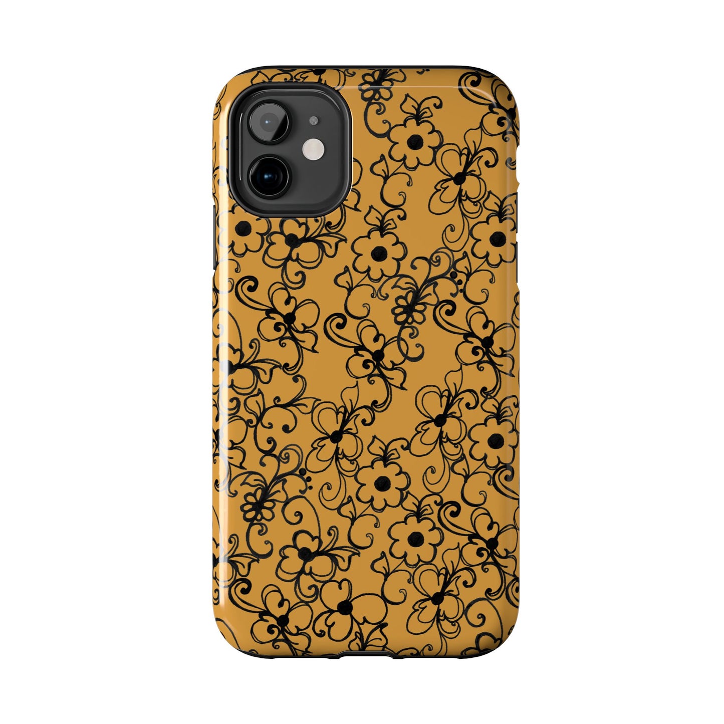 Daisy Jungle Yellow Phone Case