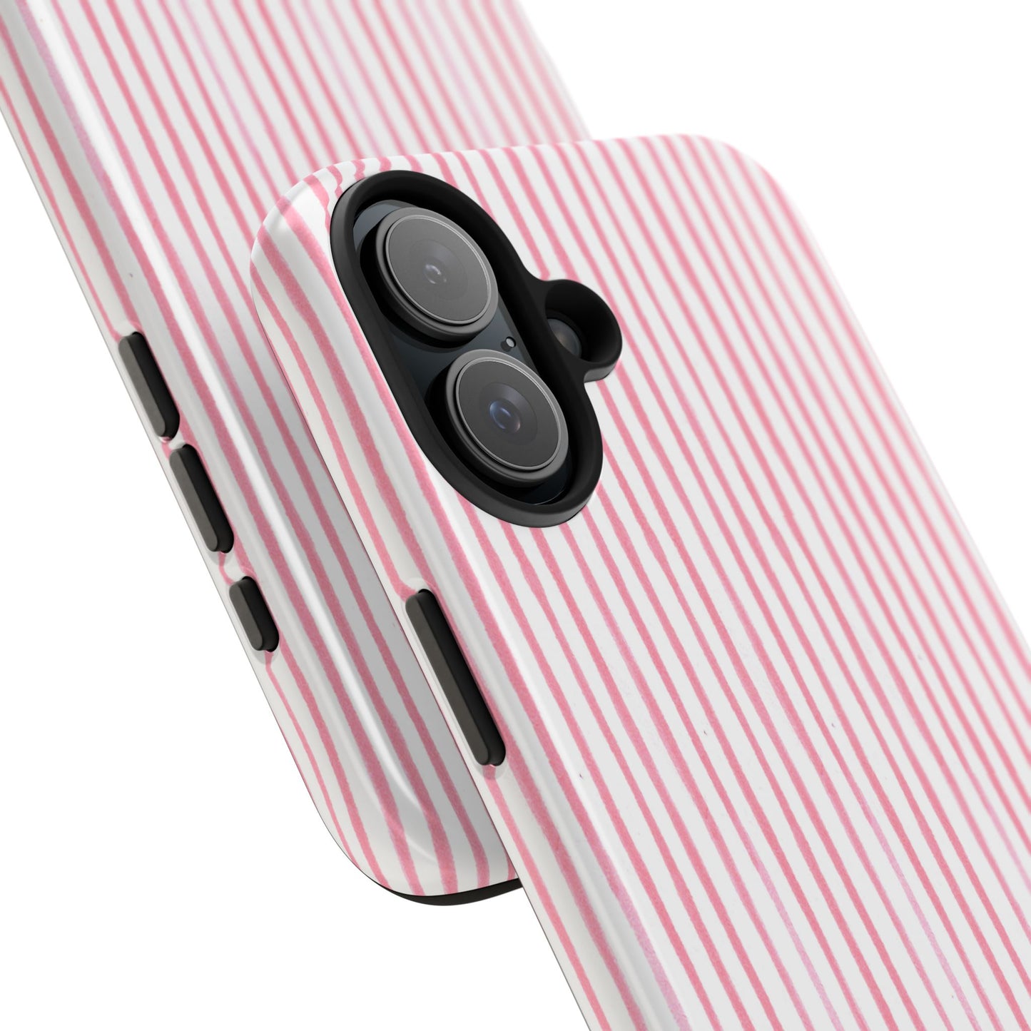 Candy Stripe White / Pink Phone Case