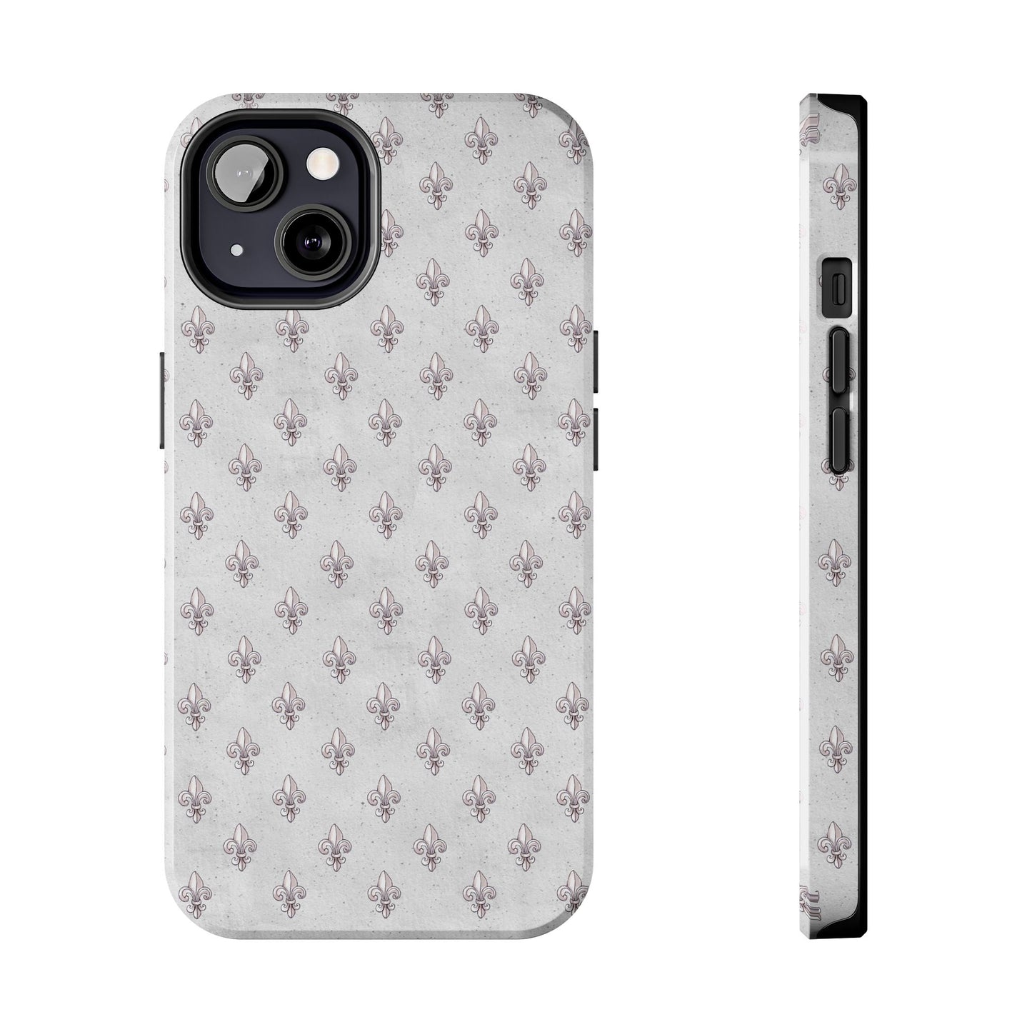 Fleurs Silver Phone Case