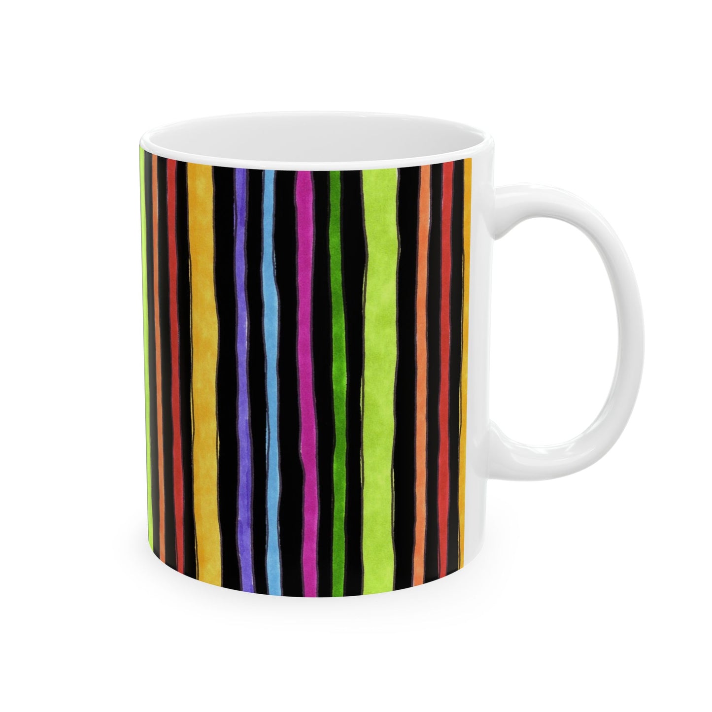 Stripe Fancy Black Cup