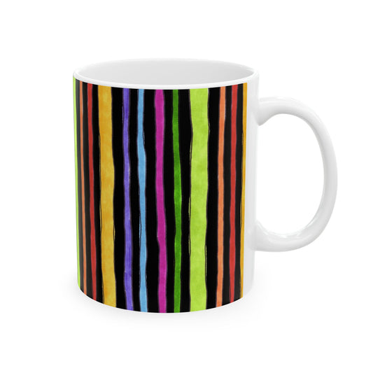 Stripe Fancy Black Cup