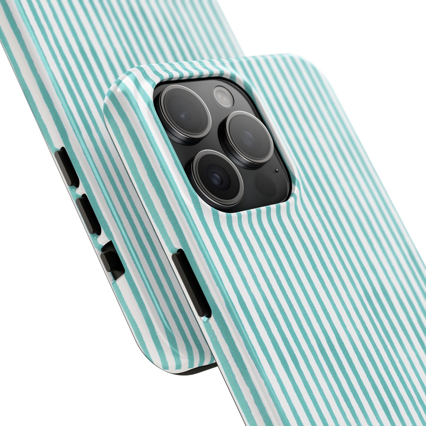 Lazy Stripe Turquoise Phone Case