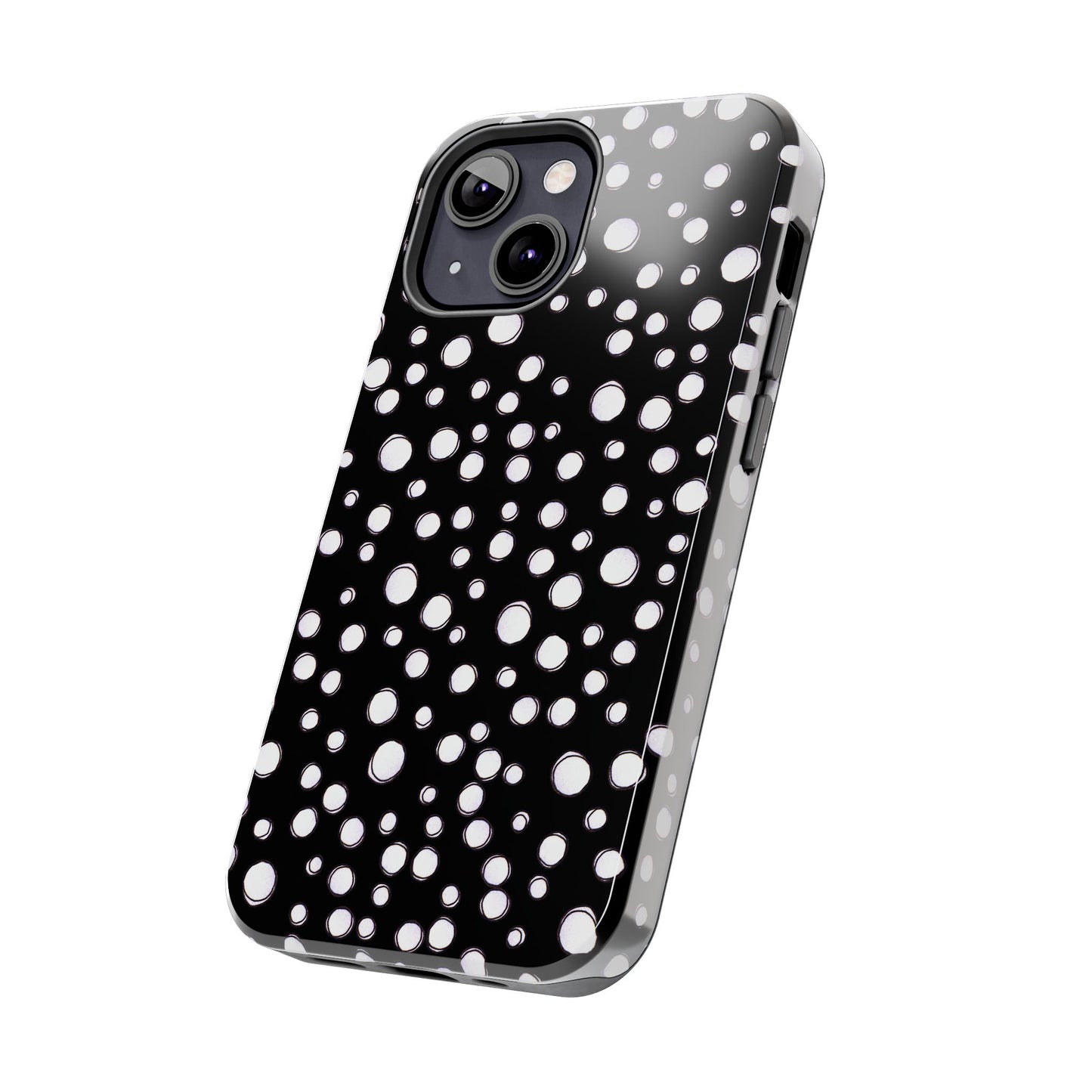 Pot Dots Black Phone Case