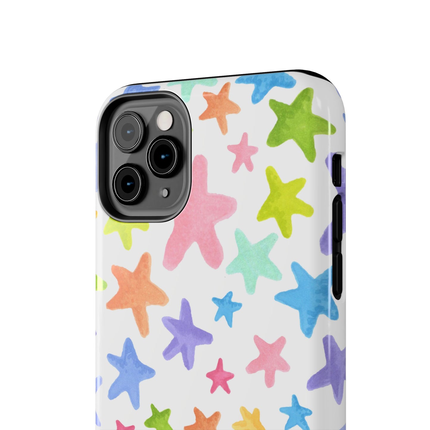Happy Stars White Phone Case
