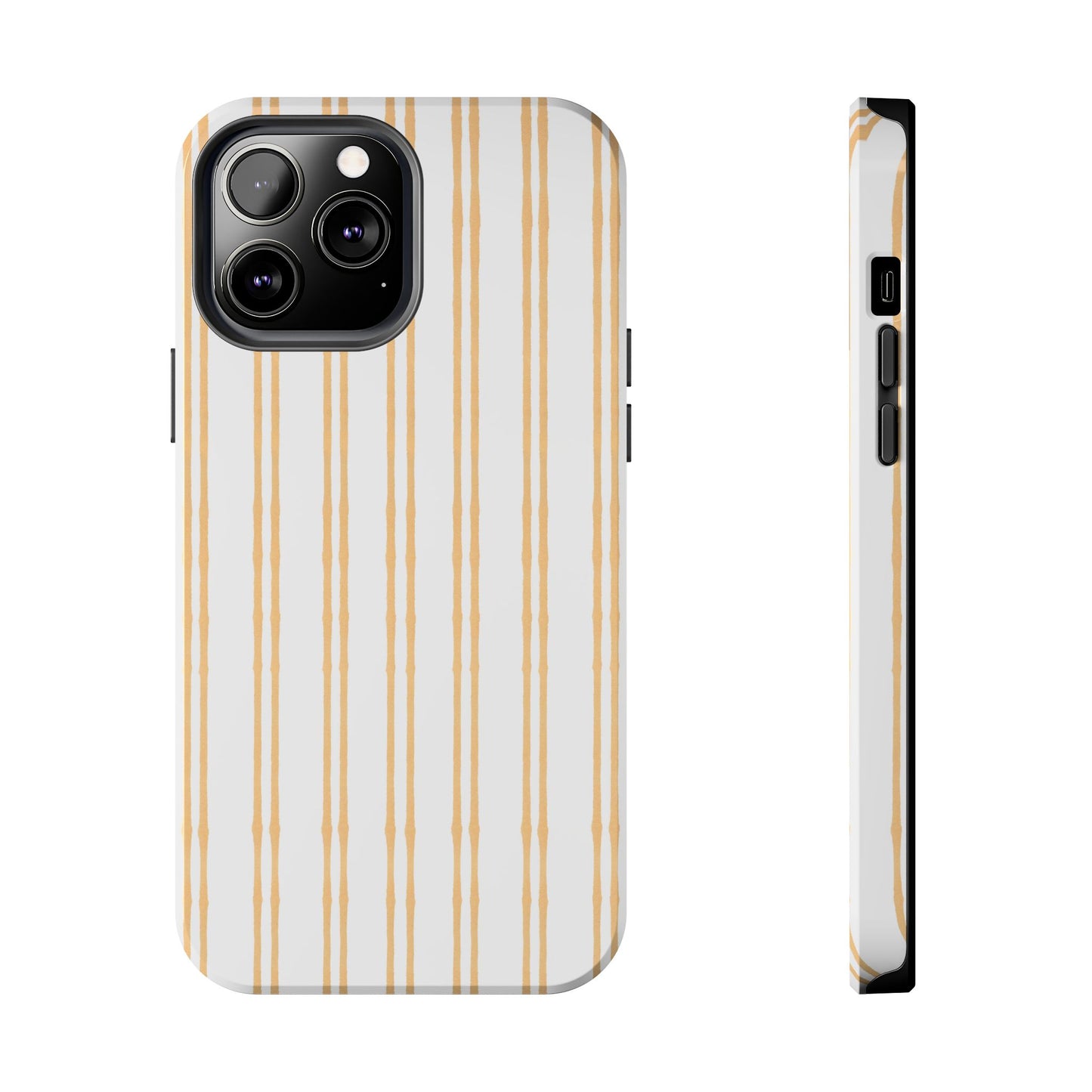 Double Stripe Yellow Phone Case
