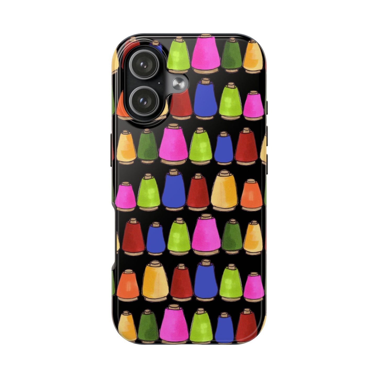 Coneiferous Black / Multi Phone Case