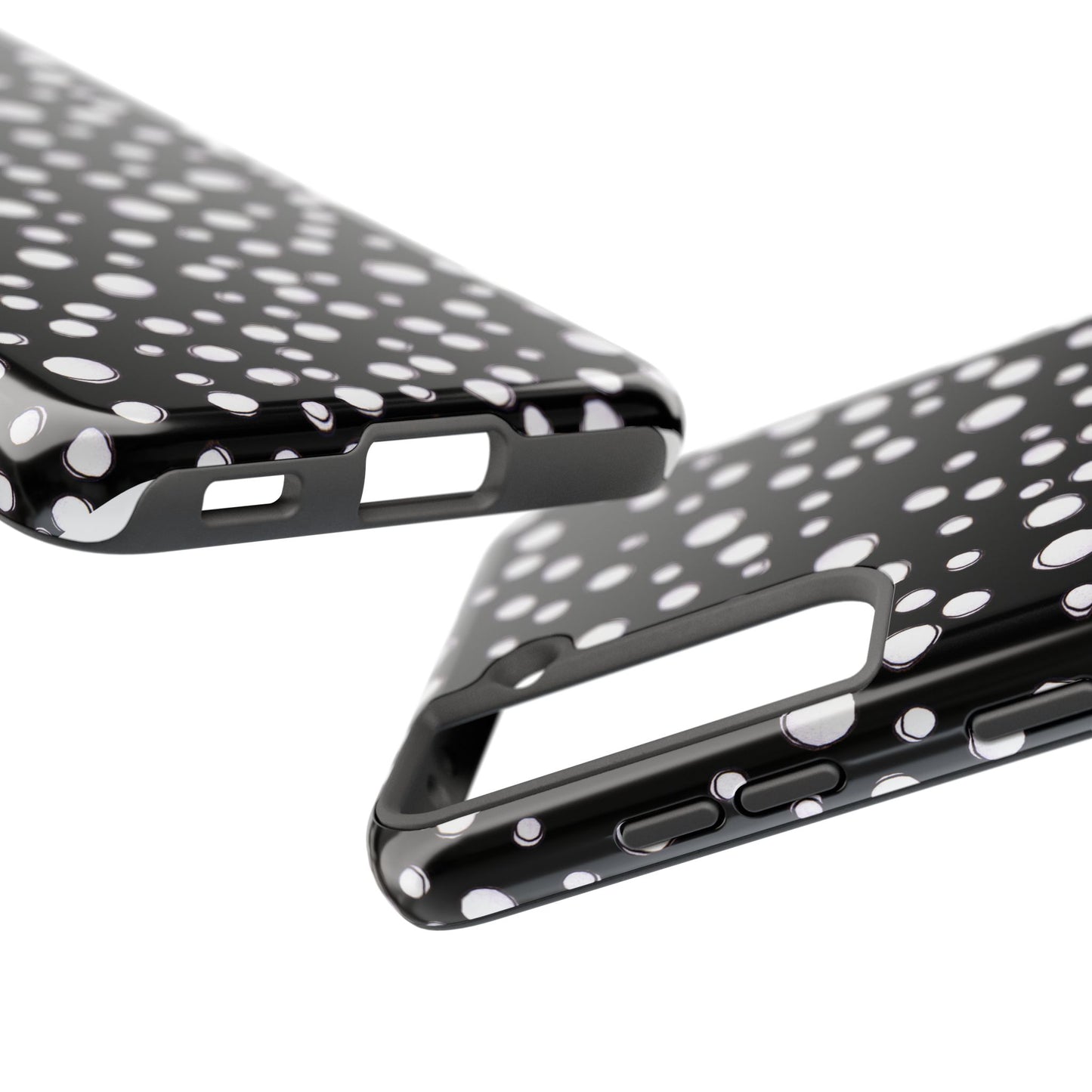 Pot Dots Black Phone Case