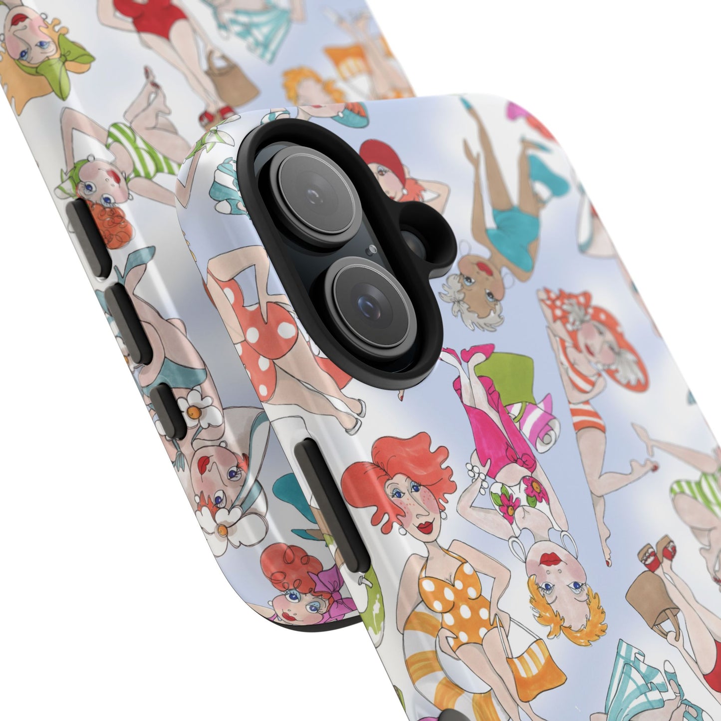 Tossed Fashionistas Phone Case