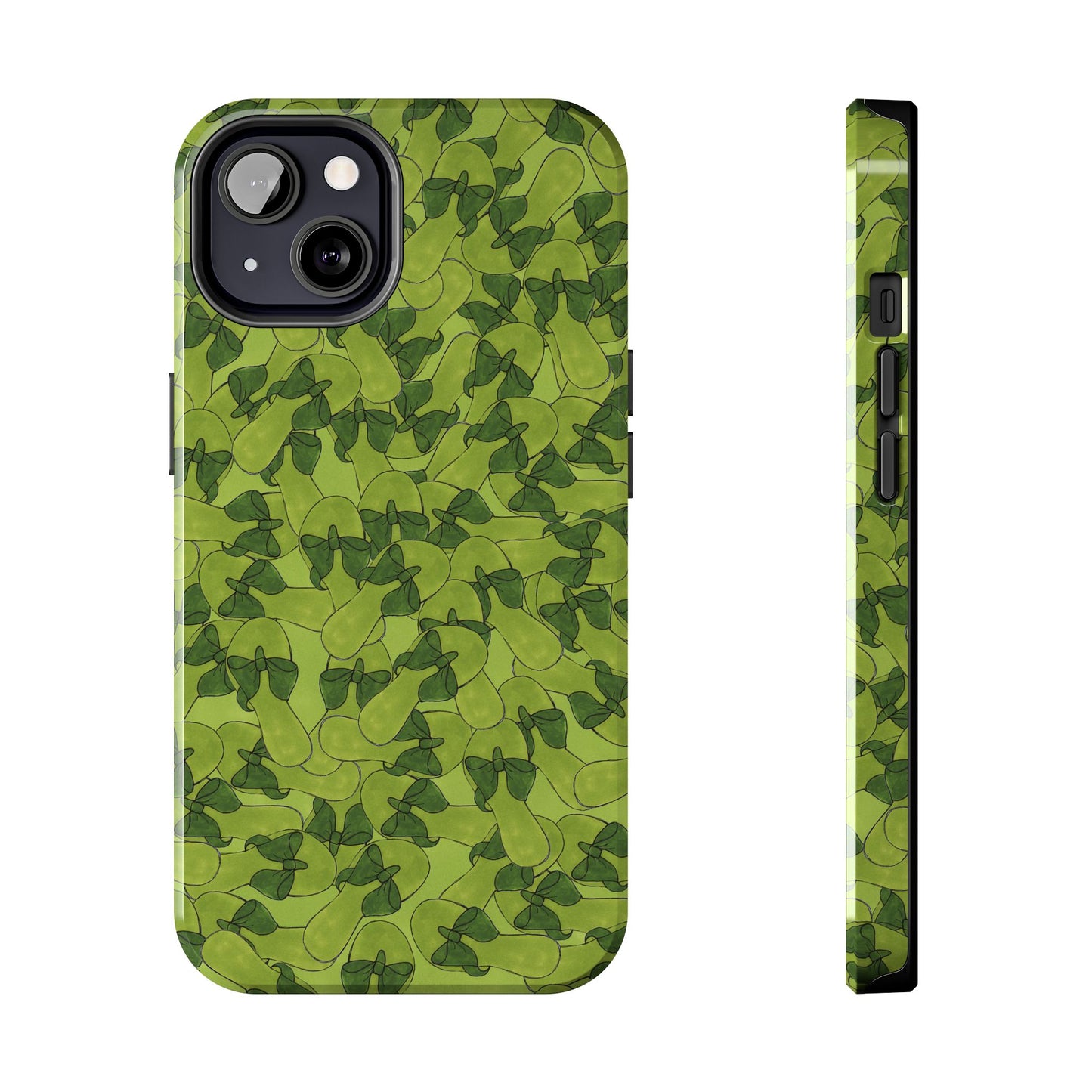 Green Flip Flops Phone Case