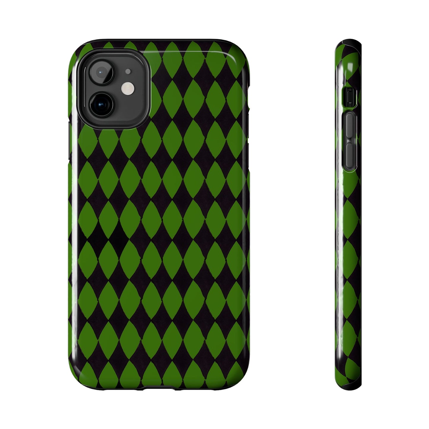 Diamond Green / Black Phone Case