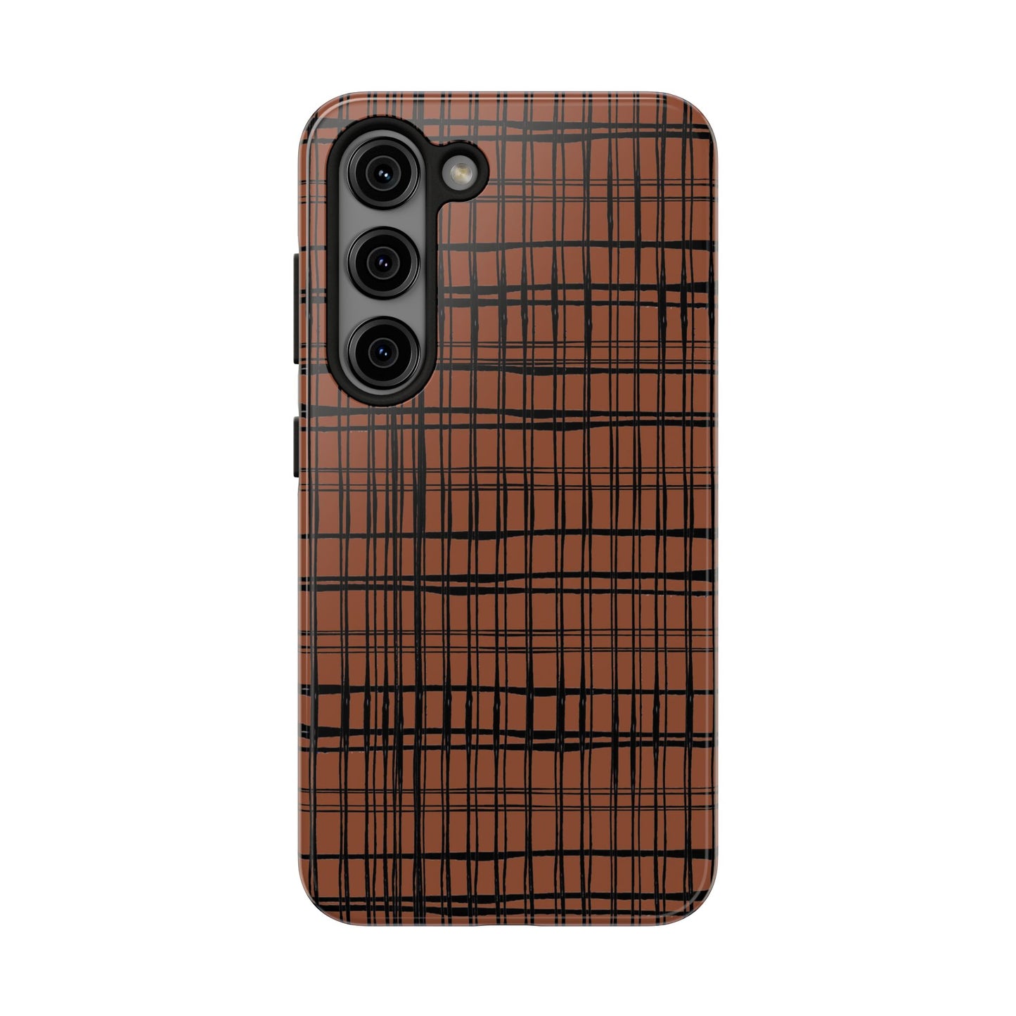Doggie Fence Rust Phone Case