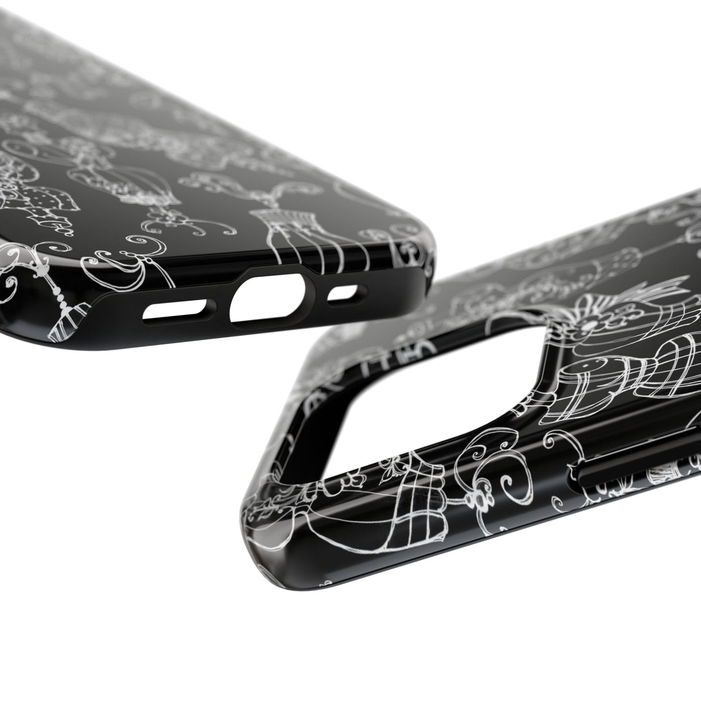 Mannequinique Black / White Phone Case