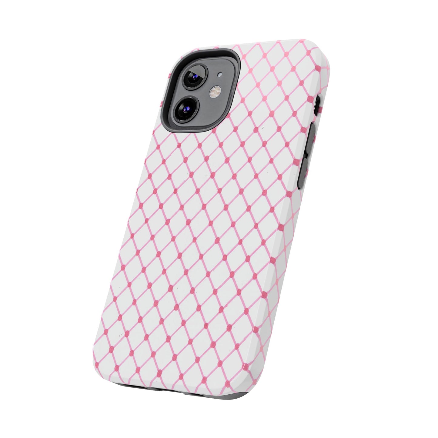 Diamond White / Pink Phone Case