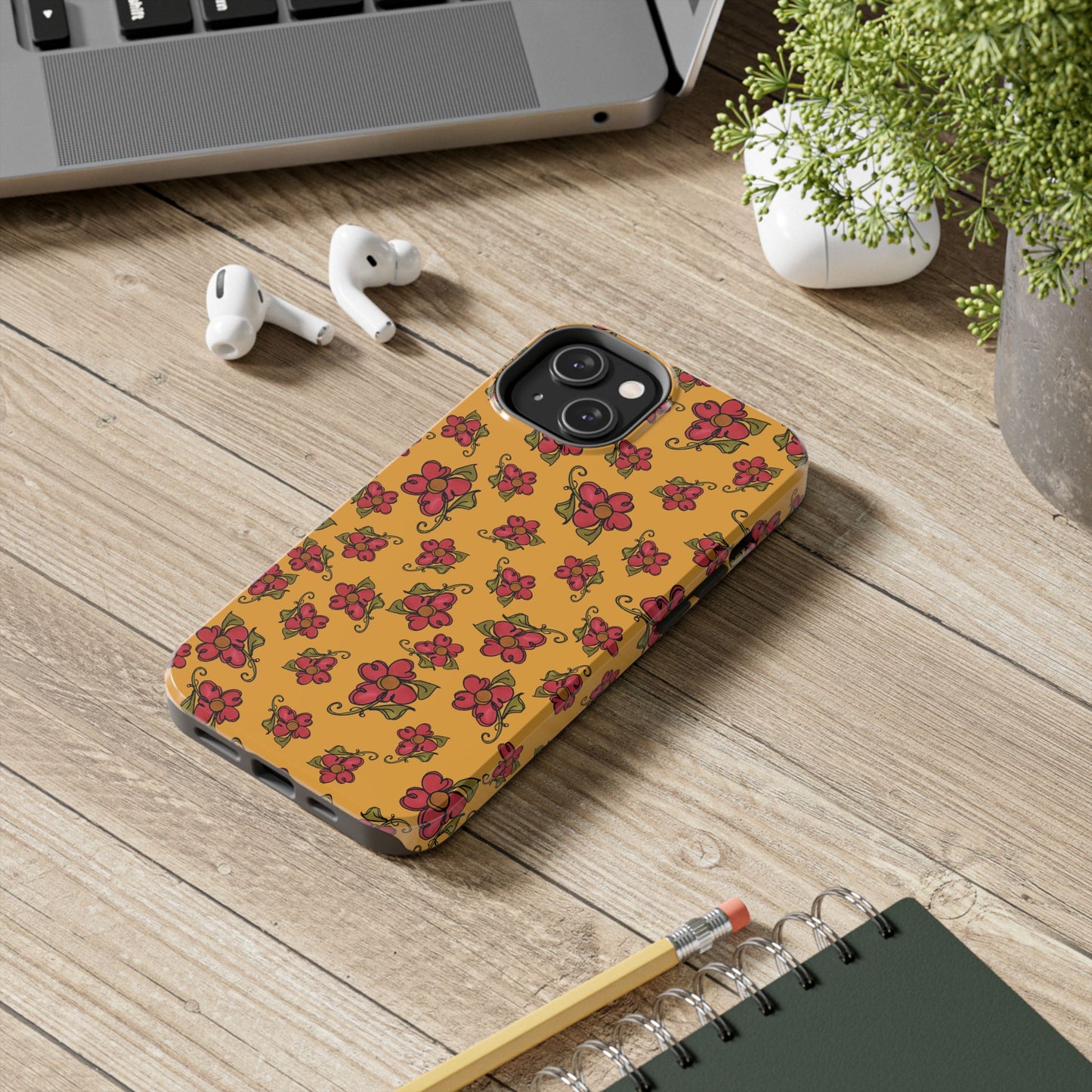 Daisy Caper Gold Phone Case