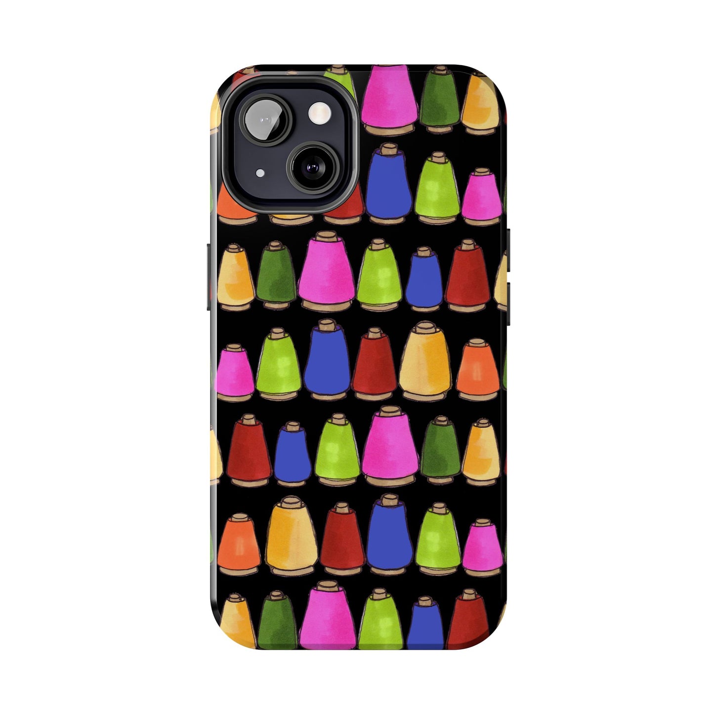 Coneiferous Black / Multi Phone Case