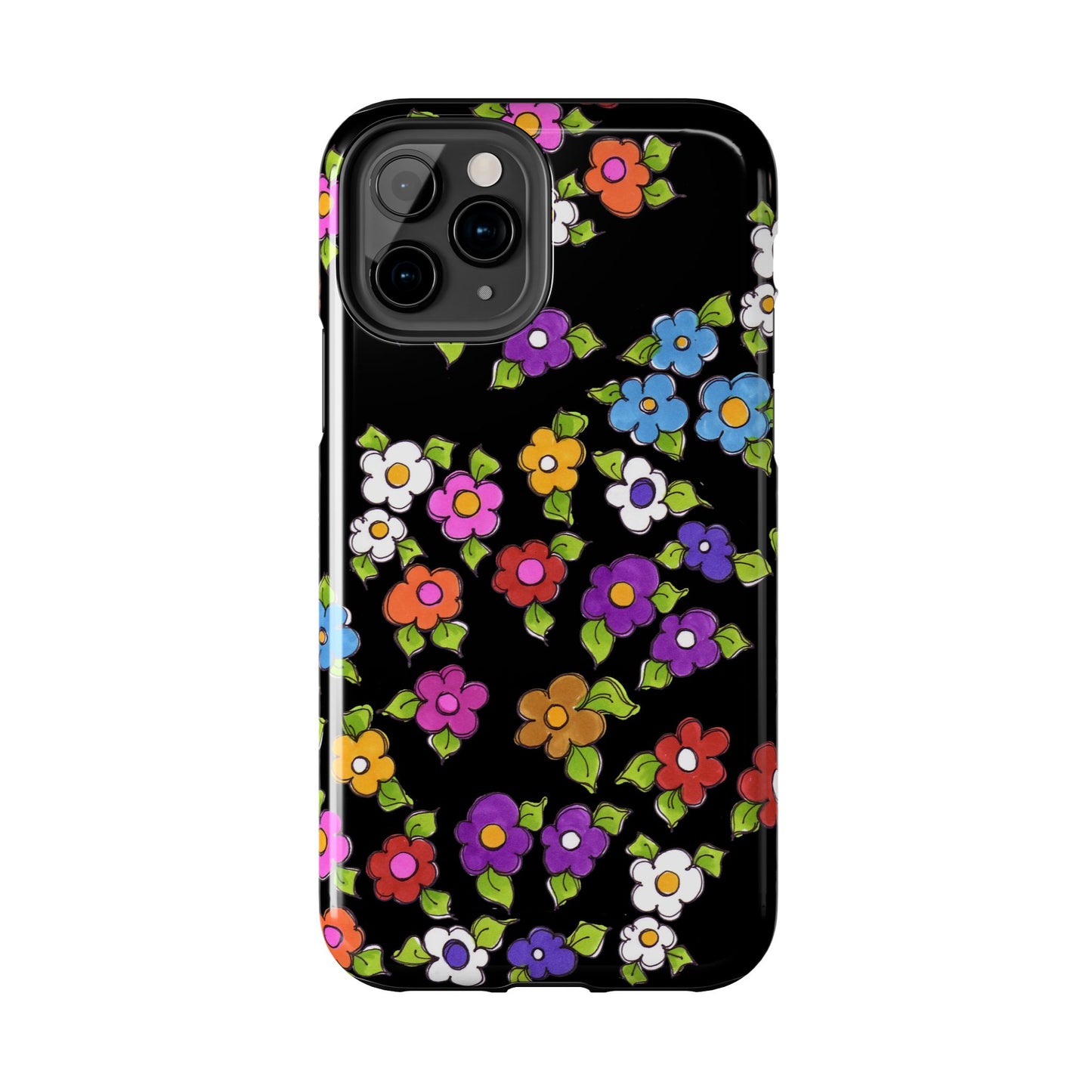 Fancy Dog Daisies Phone Case