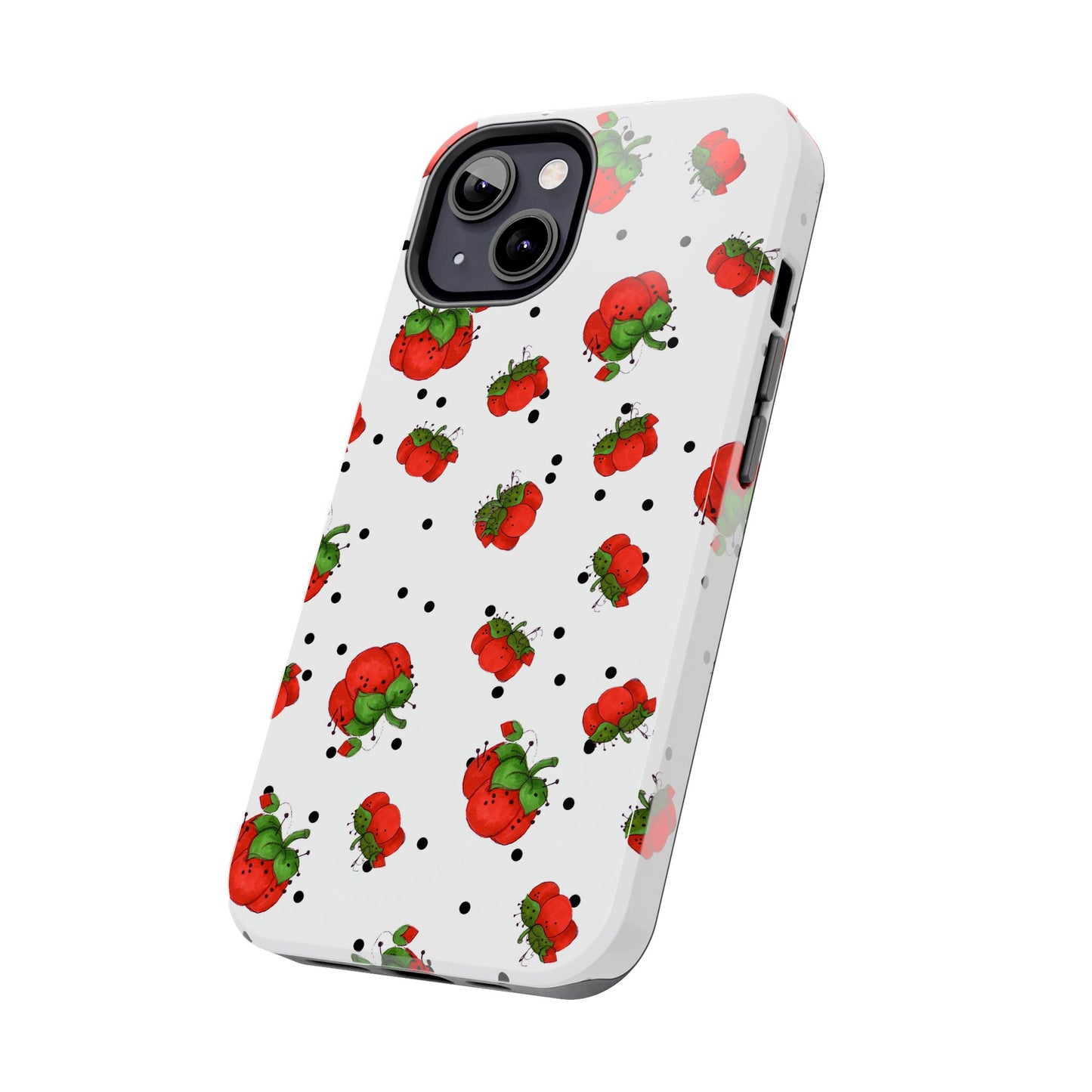 Pin Dots White Phone Case