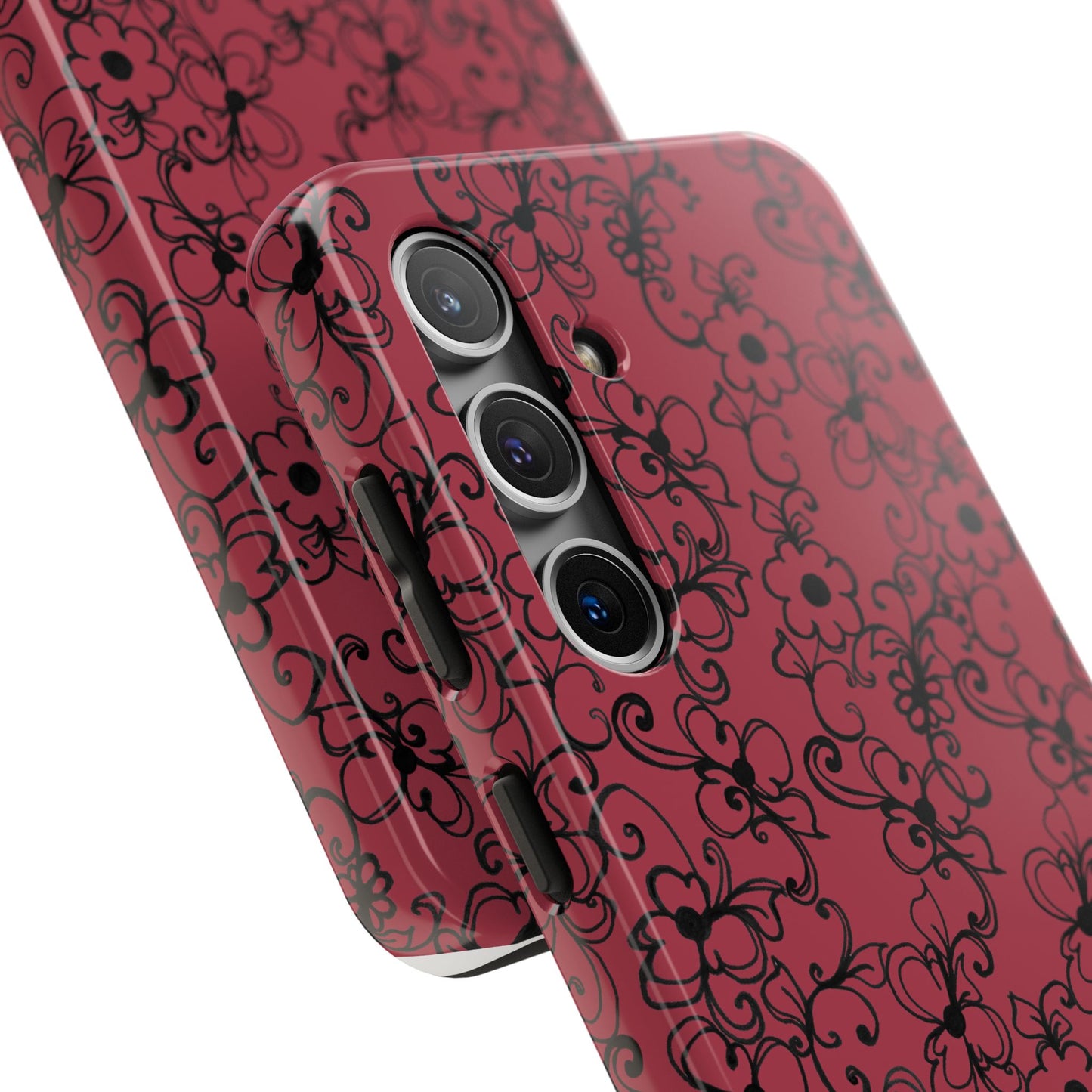 Daisy Jungle Red Phone Case