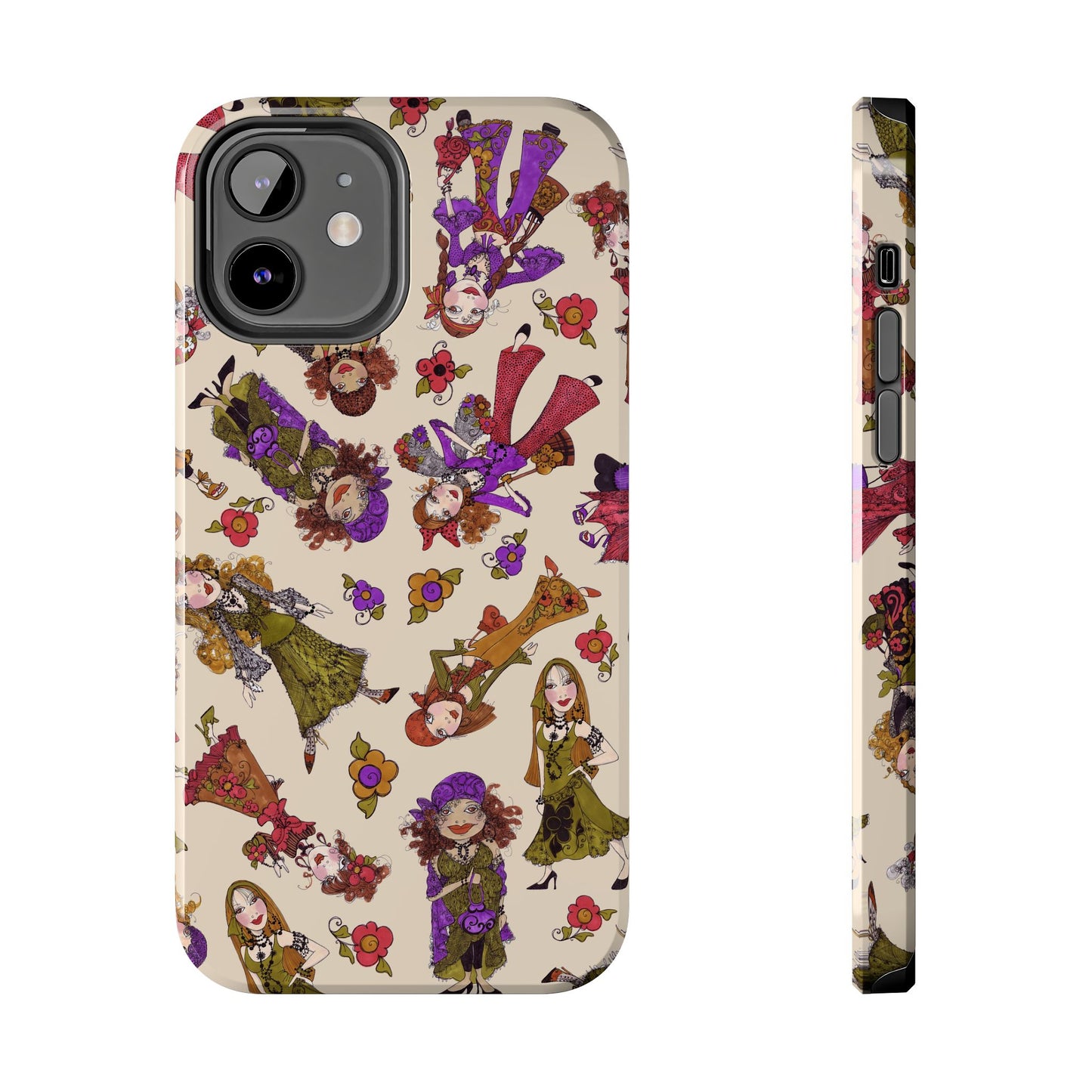 Tossed Gypsies Muslin Phone Case