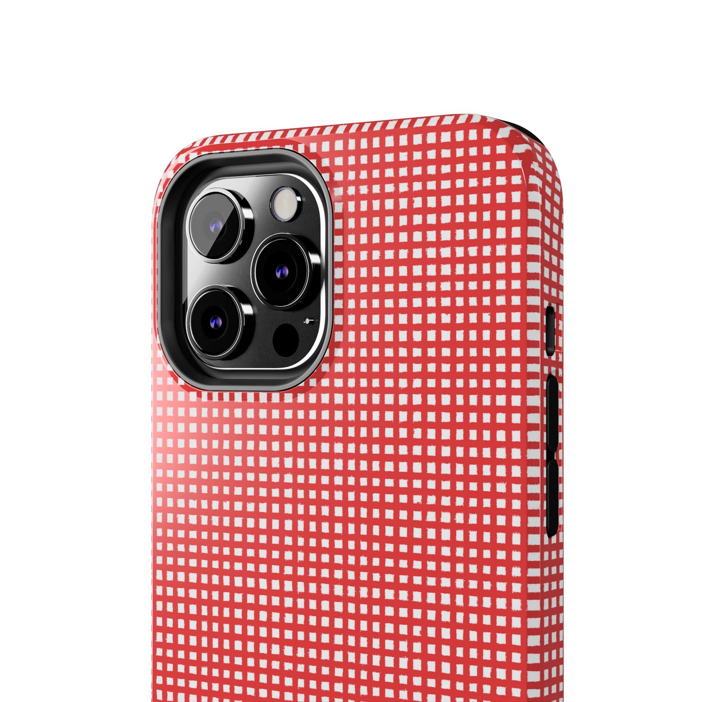 Chipper Check Red Phone Case