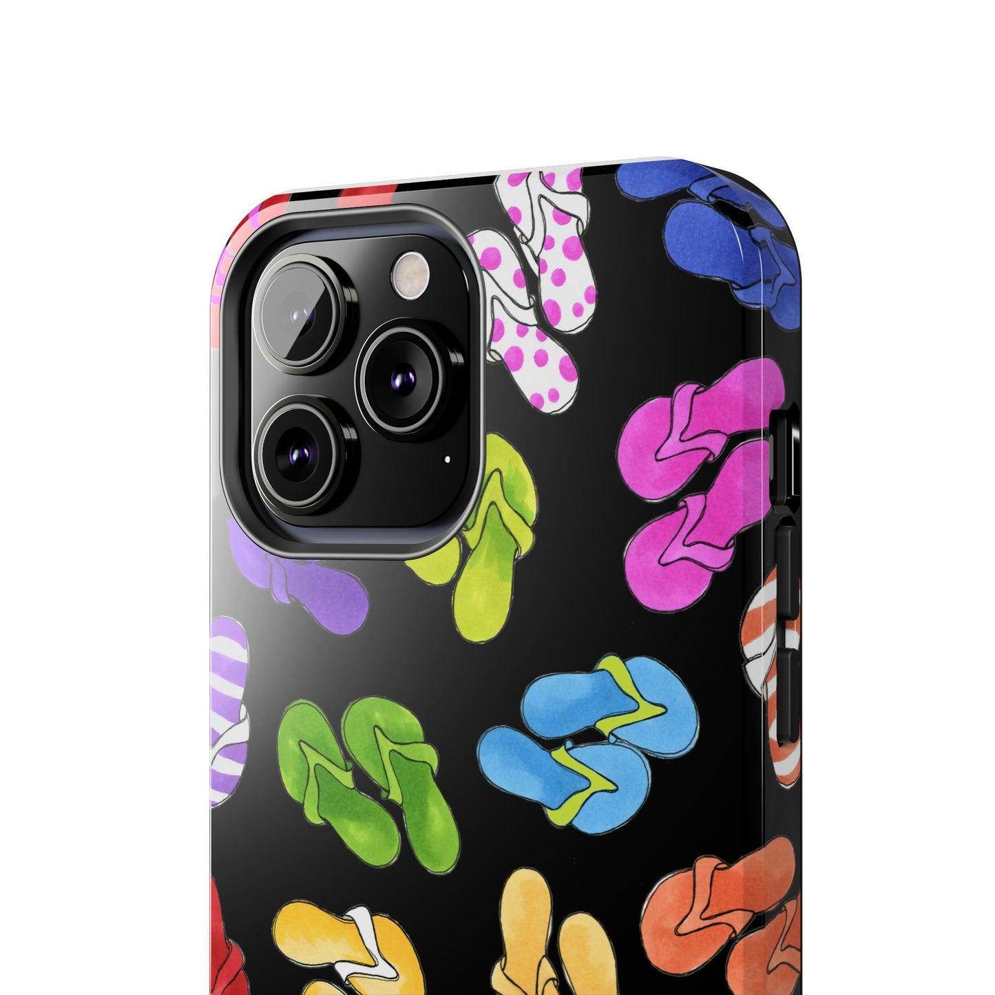 Fun Flops Black Phone Case