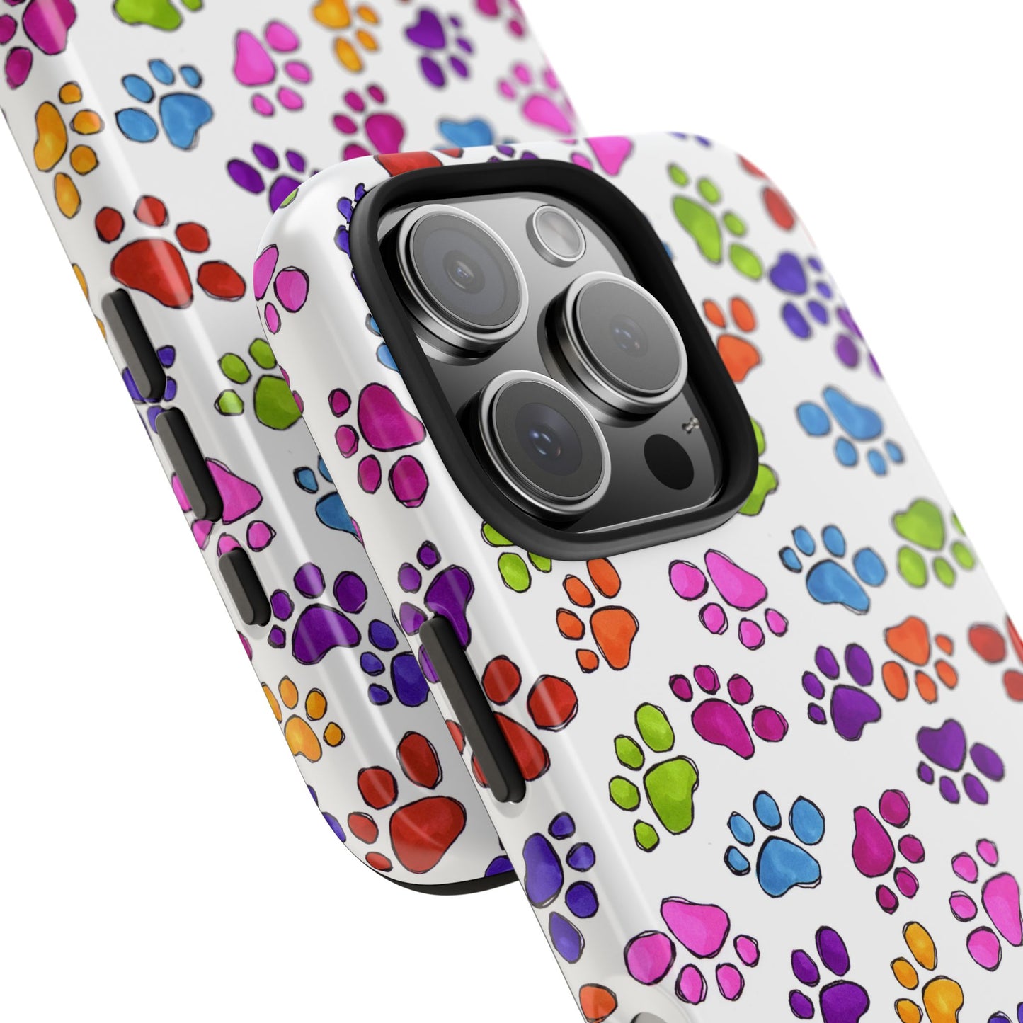 Fancy Paws White Phone Case