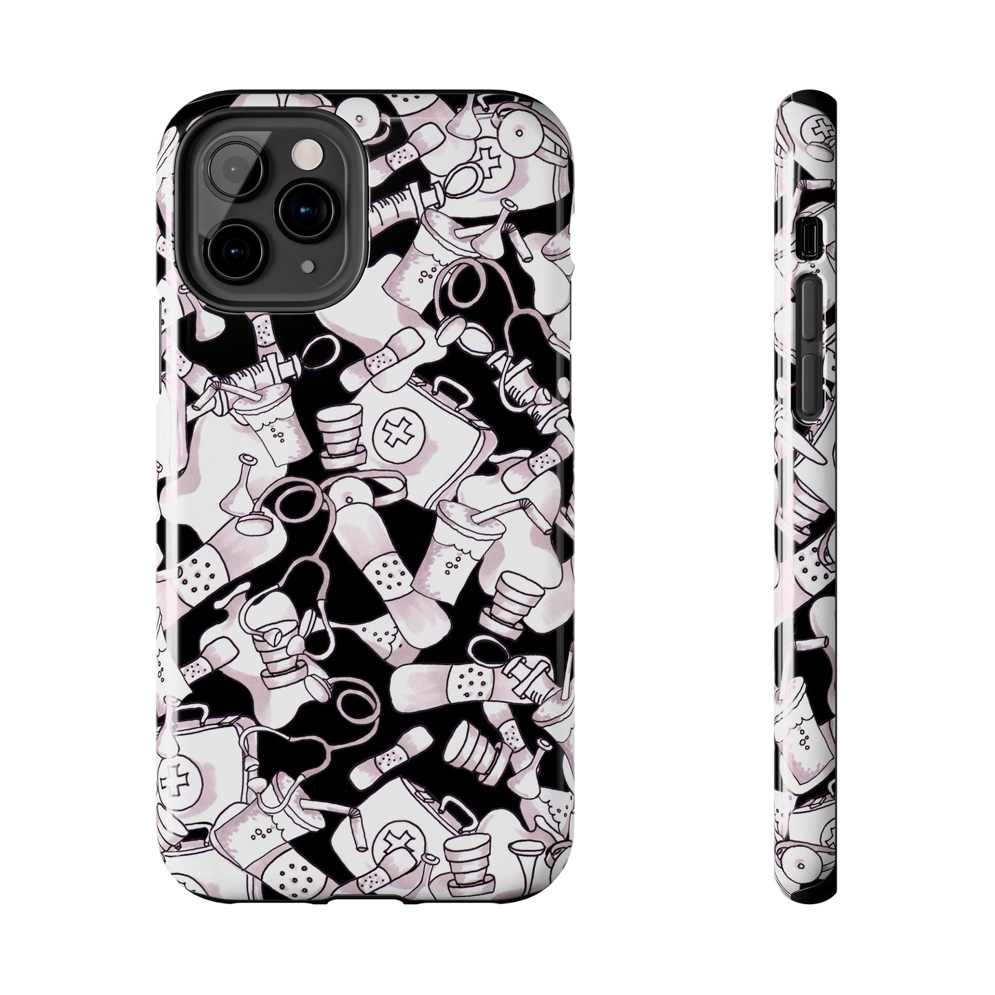 Med Stuff Black Phone Case