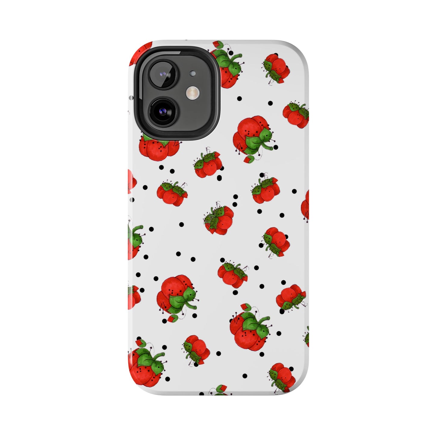 Pin Dots White Phone Case