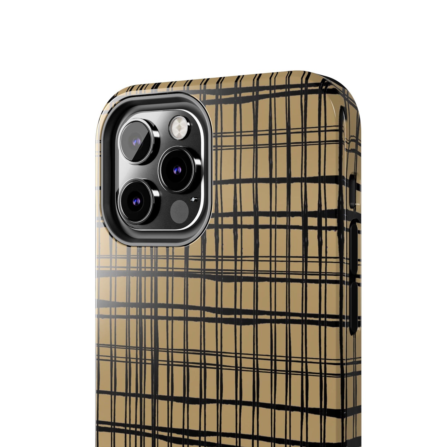 Doggie Fence Tan Phone Case
