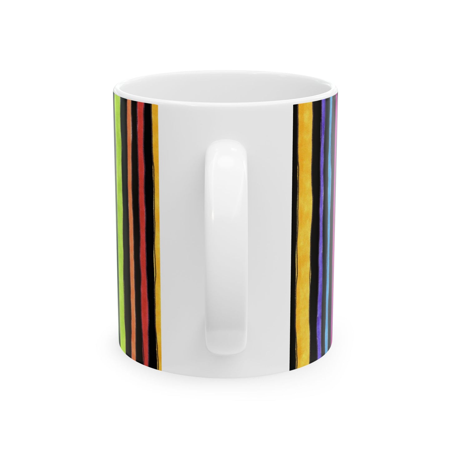 Stripe Fancy Black Cup