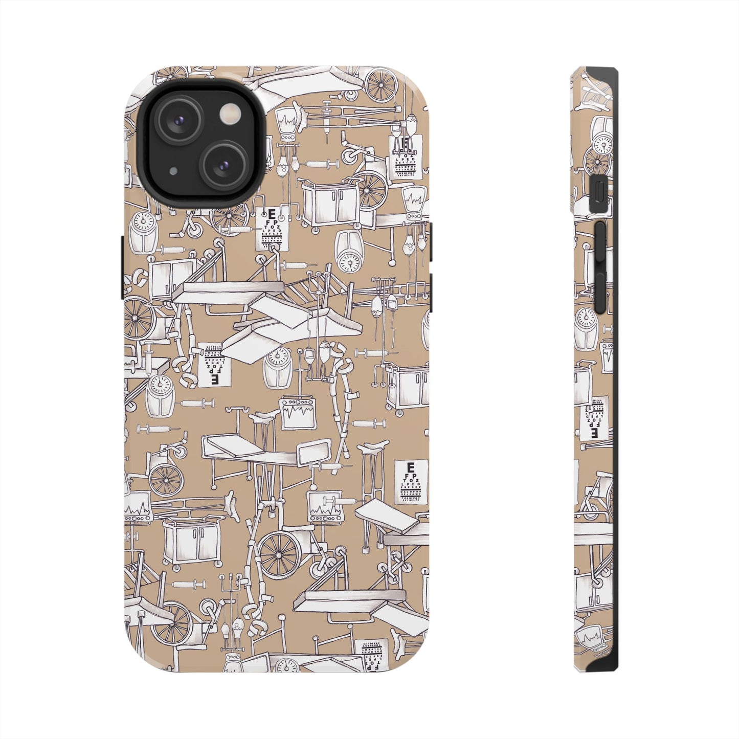 Essentials Khaki / White Phone Case