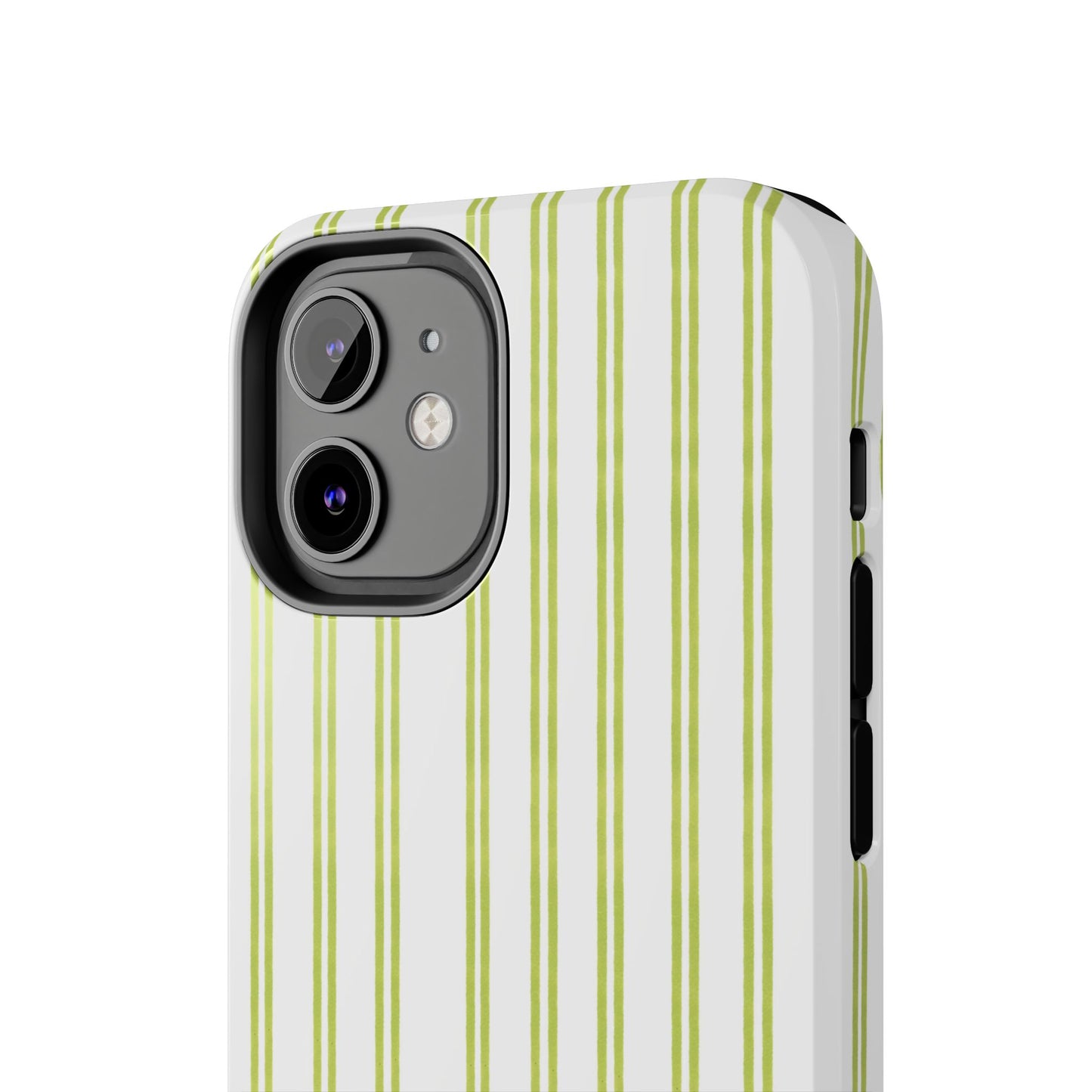 Green Double Stripe Phone Case