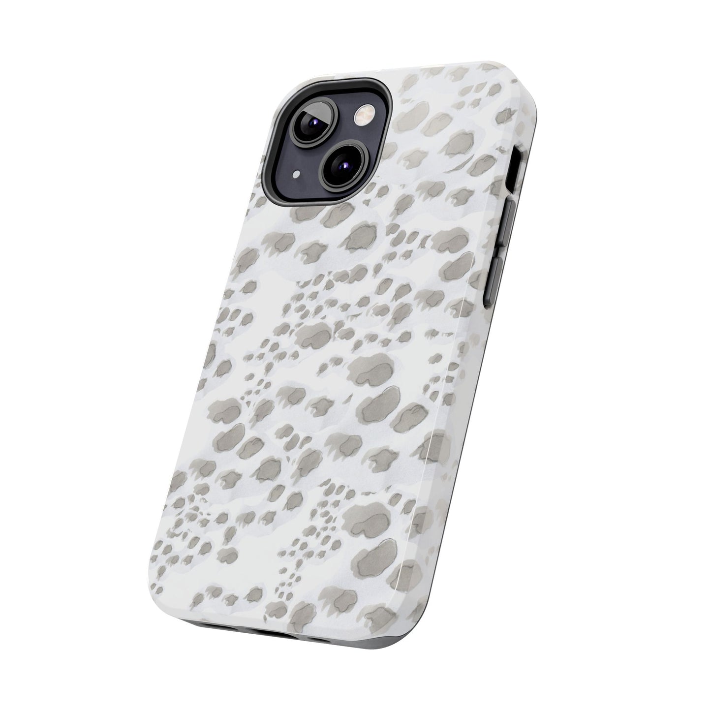 Kitty Dots White Phone Case