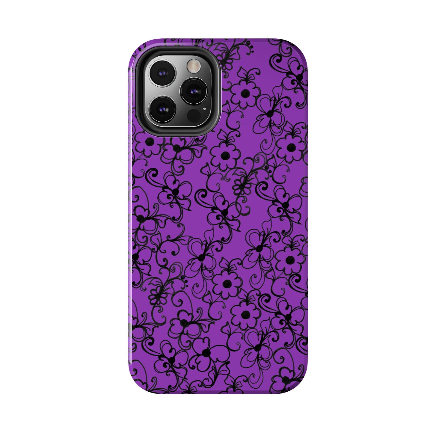 Daisy Jungle Purple Phone Case