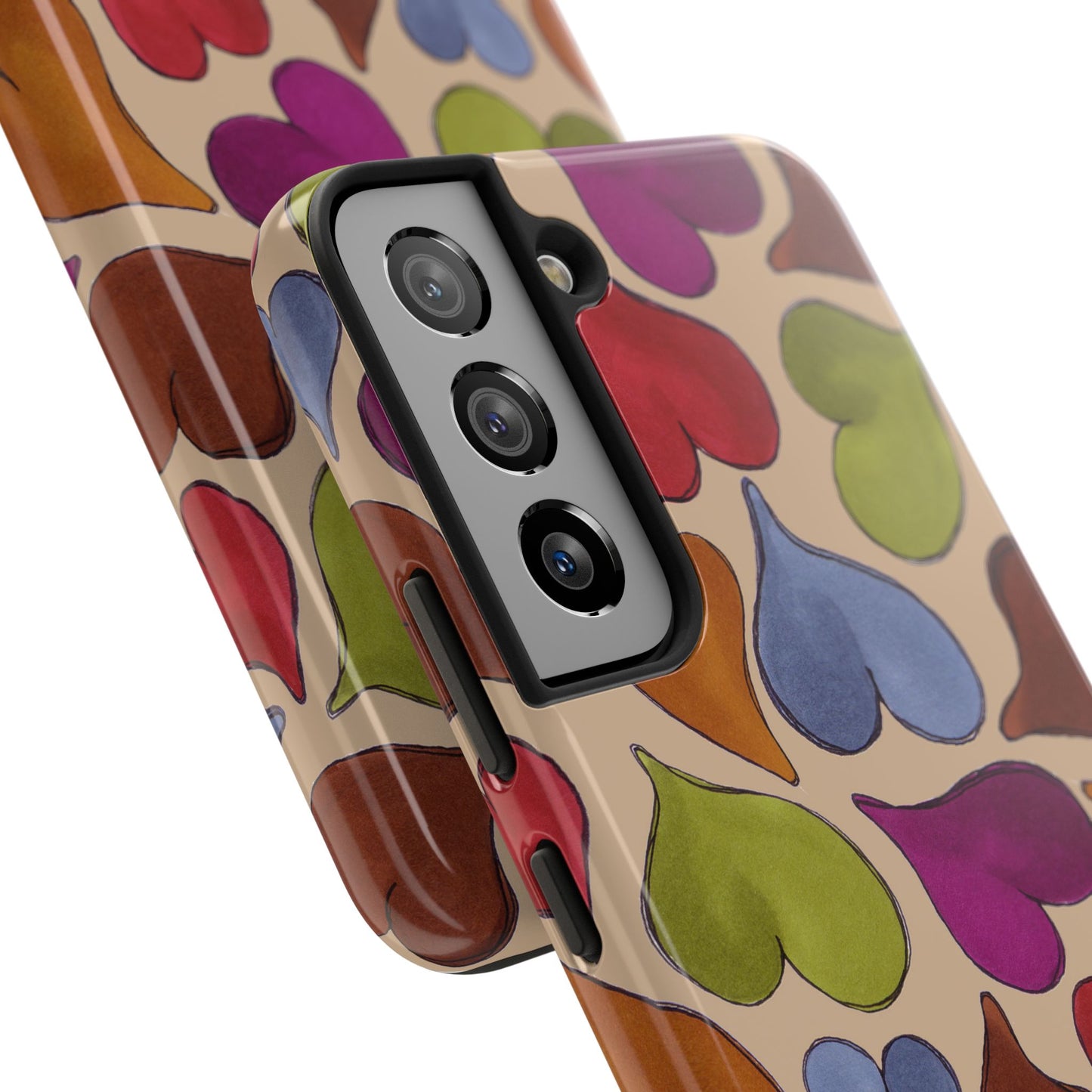 Big Hearted Khaki Phone Case