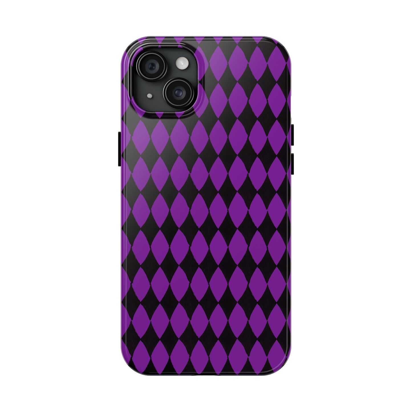 Diamond Purple / Black Phone Case