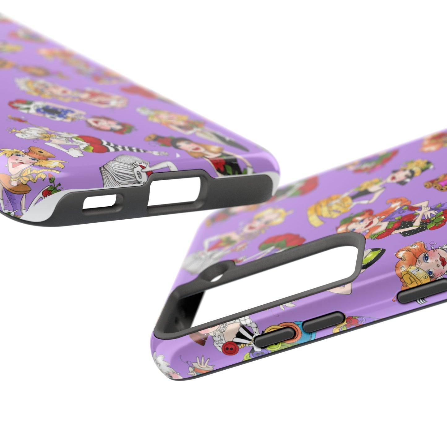 Curious Toss Purple Phone Case