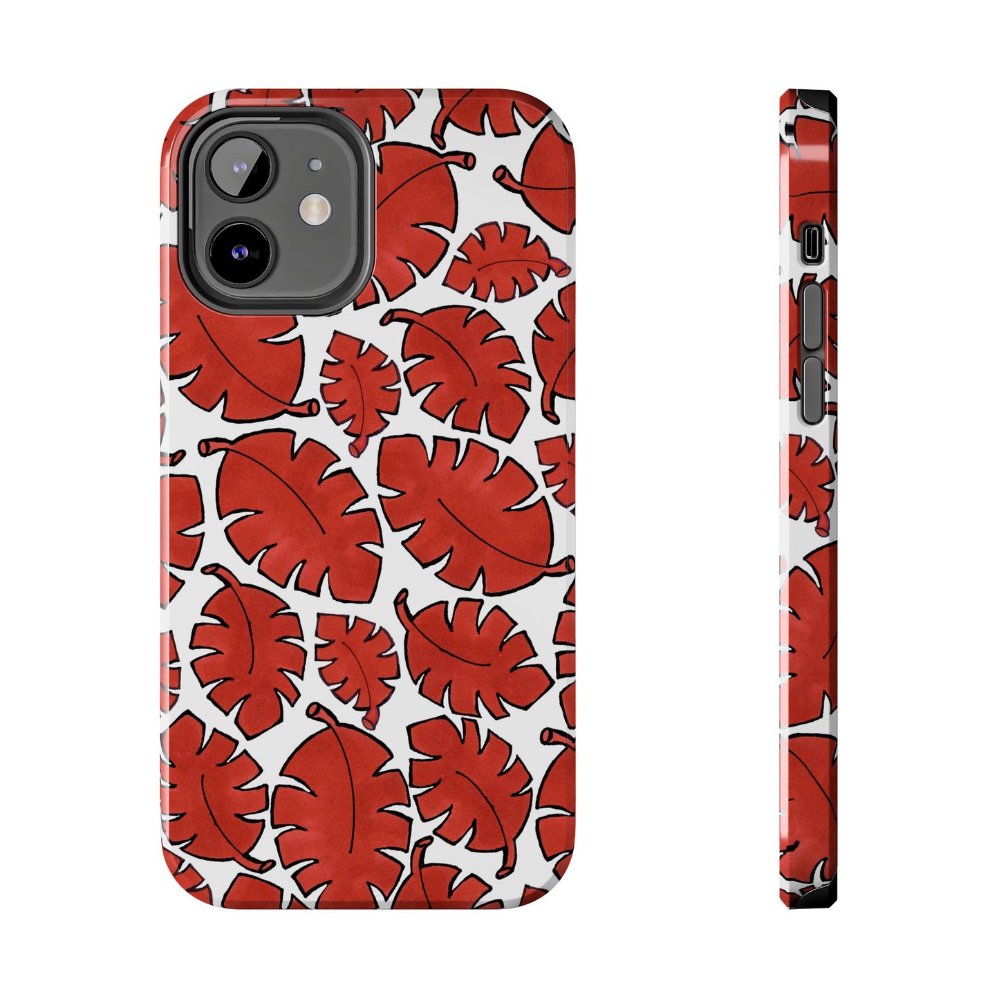 Red Bananas White Phone Case