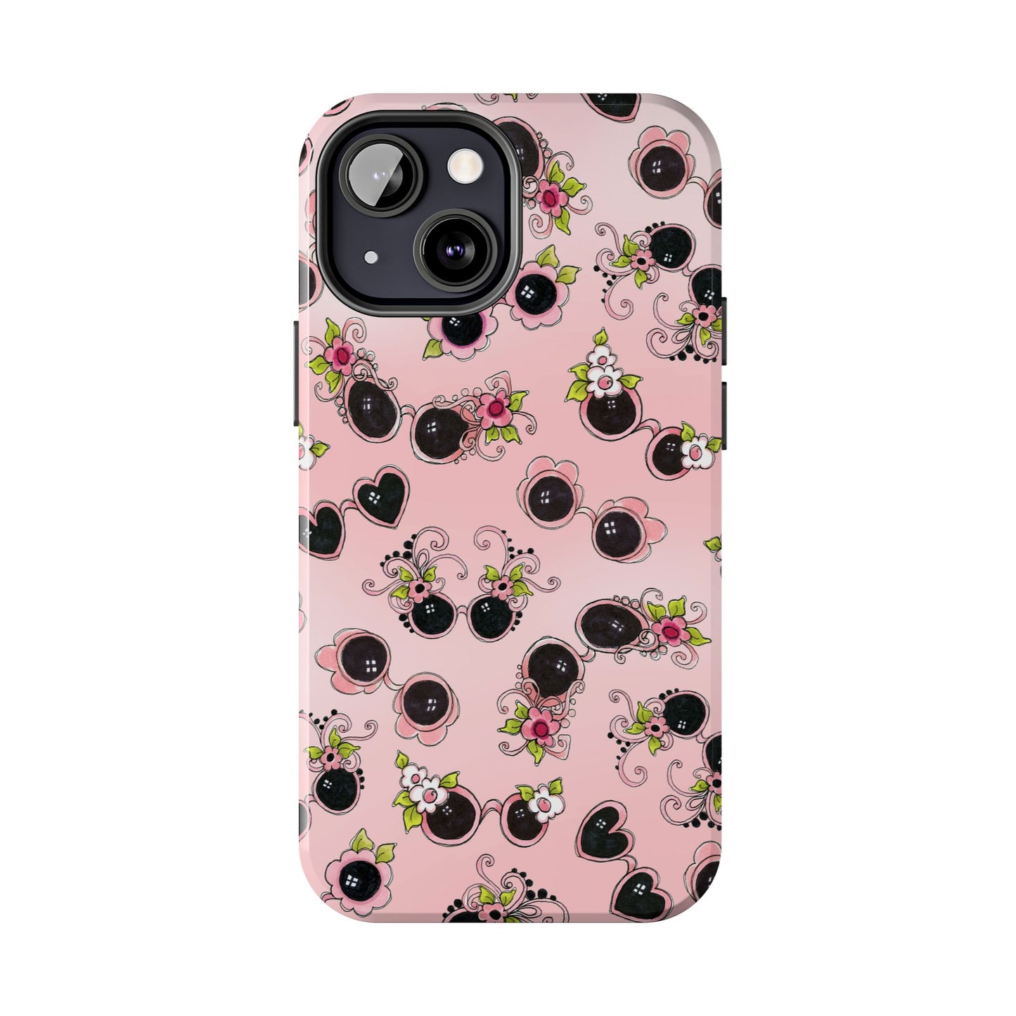 Tossed Shades Pink Phone Case